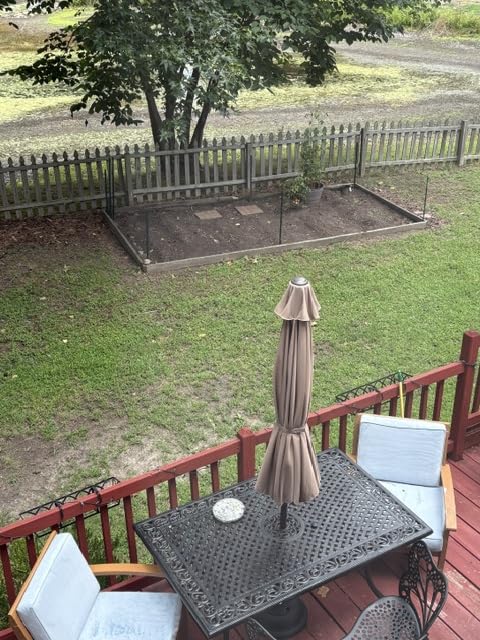 Feitore Deer Fence Netting, 7x100ft Garden Net Bird Netting,Reinforced Edge customer photo 1