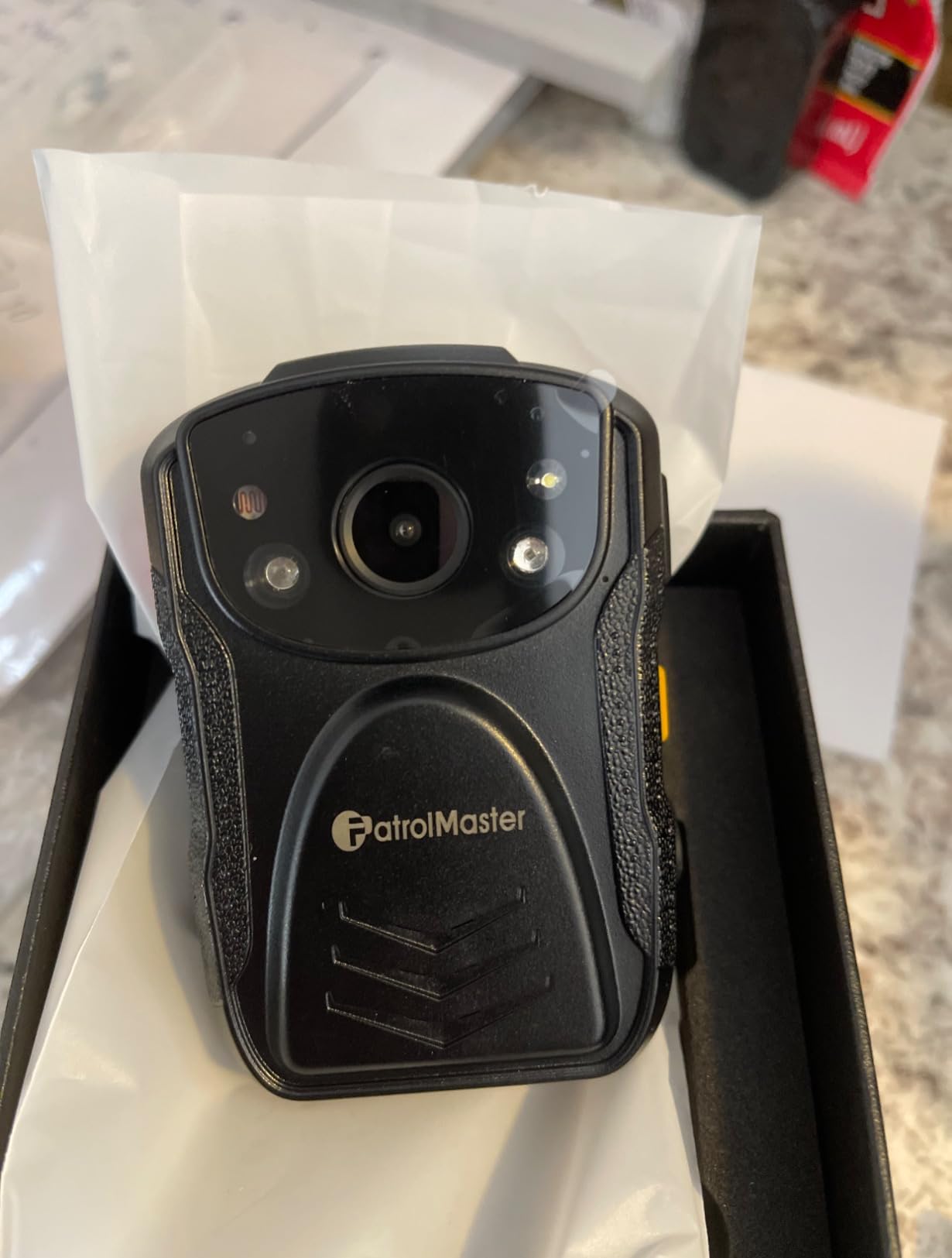 PatrolMaster 1296P UHD Body Camera with Audio, 2 Inch Display, Night Vision, Waterproof, Shockproof, Body Worn with Compact Design, Police Use (64GB) customer photo 1