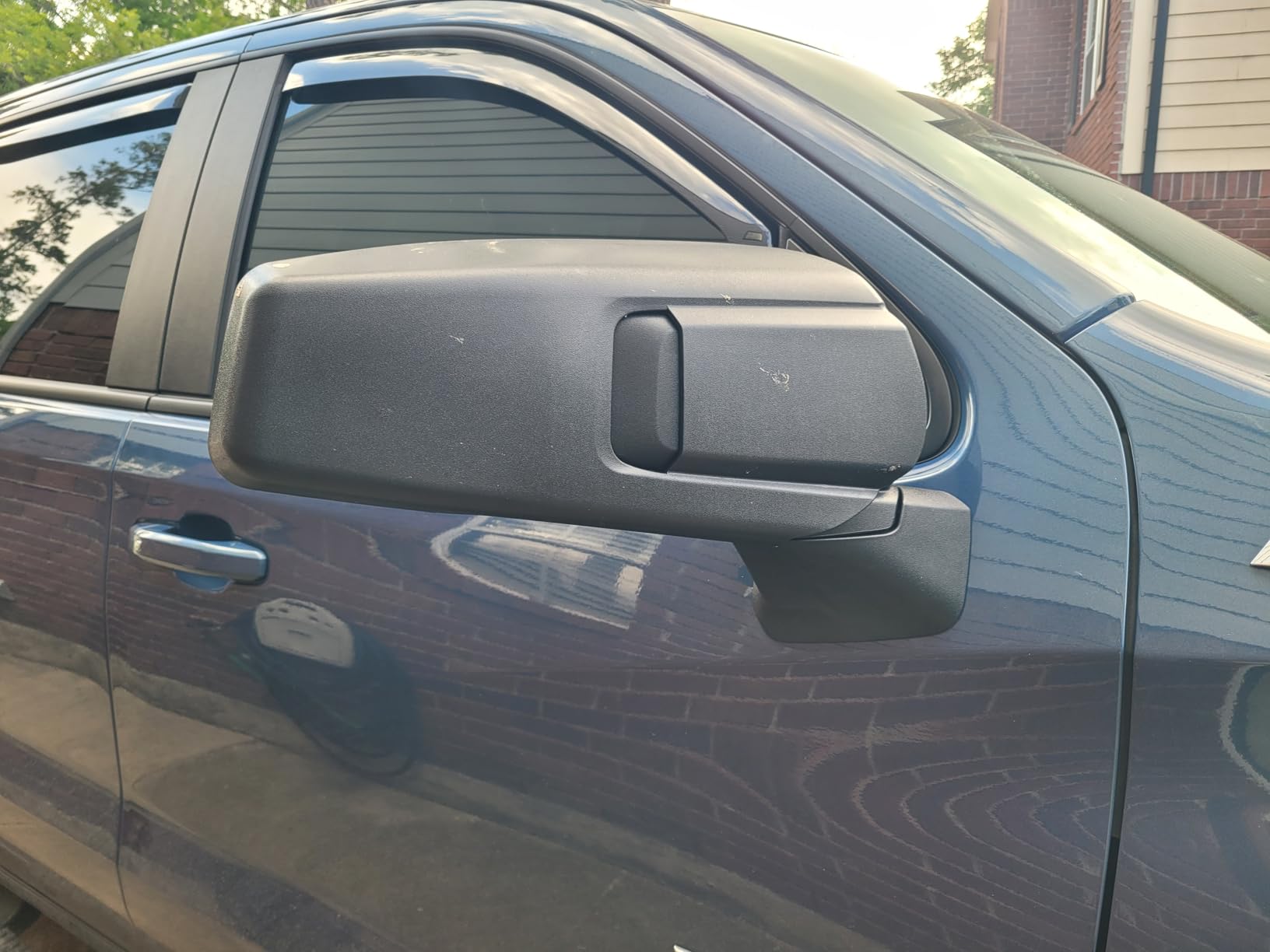 K SOURCE Snap & Zap 80930 Custom Fit Towing Mirror for 2019-2024 Silverado 1500, Sierra 1500, Patented customer photo 1