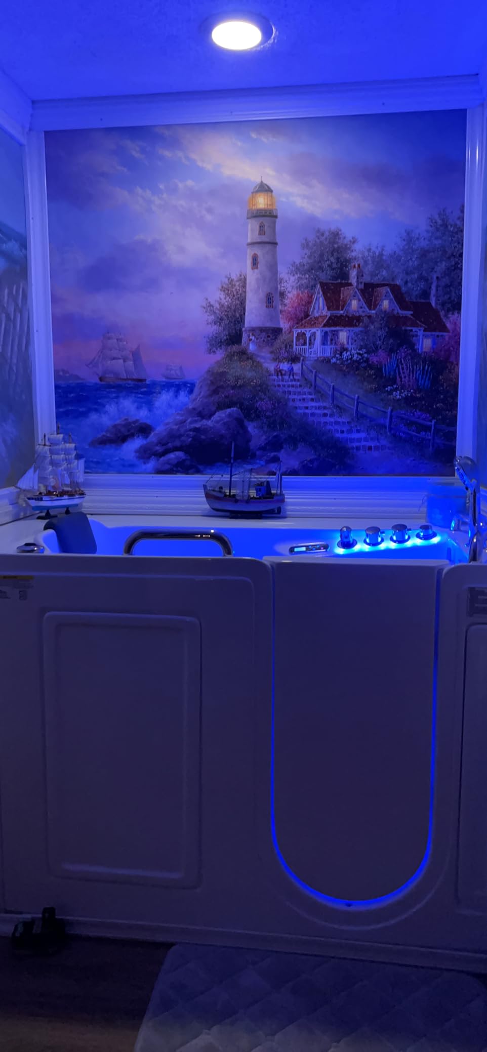 ANZZI Walk In Tub, 27 X 53 In, Left Drain, 12 Whirlpool & 18 Air Jets customer photo 1