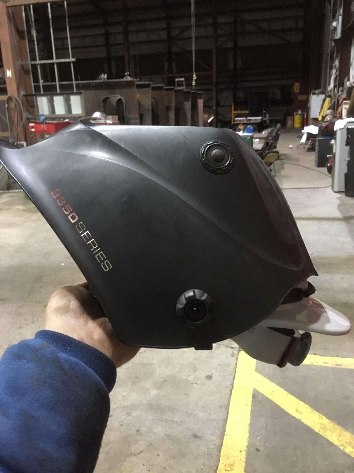 Lincoln Electric K3034-4 VIKING 3350 Auto Darkening Welding Helmet with 4C Lens Technology, Matte Black, extra large customer photo 2