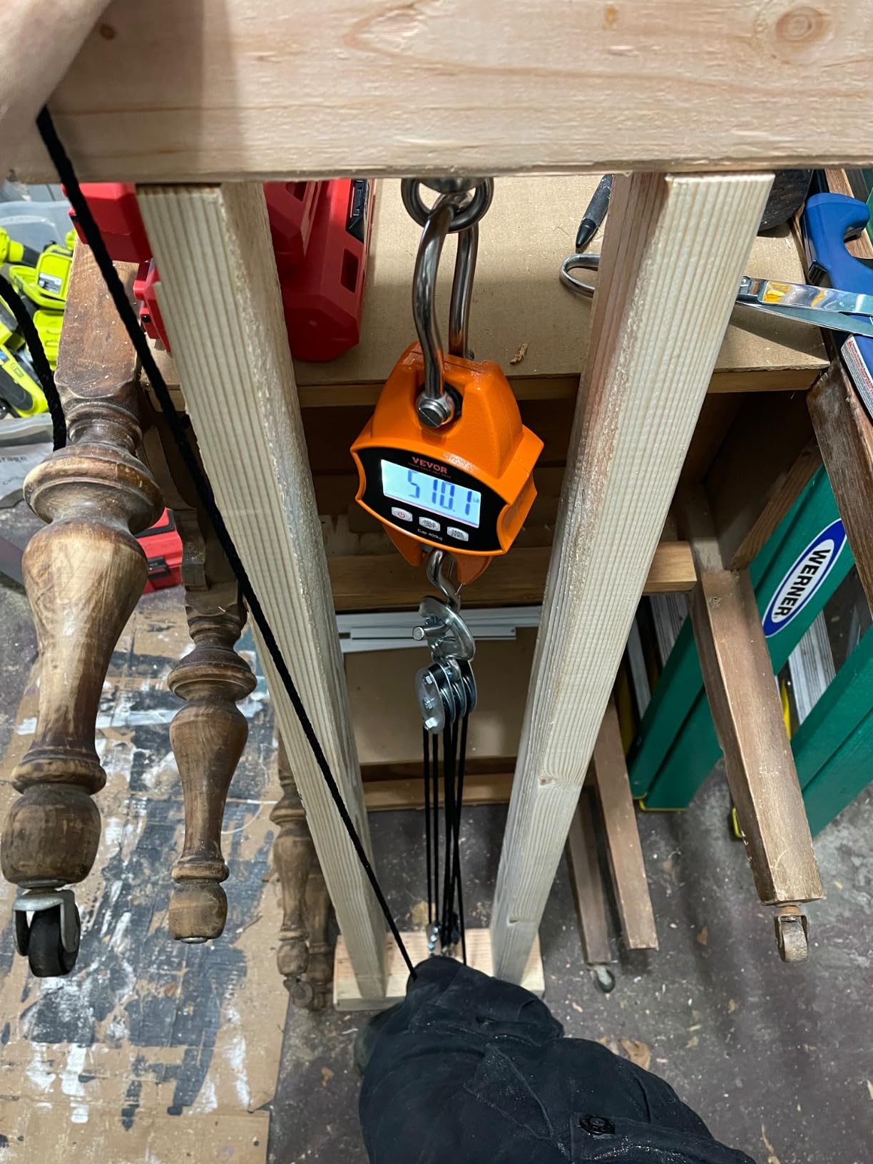 XSTRAP STANDARD Heavy-Duty 2,000 LB Breaking Strength 50 FT Rope Hoist customer photo 2