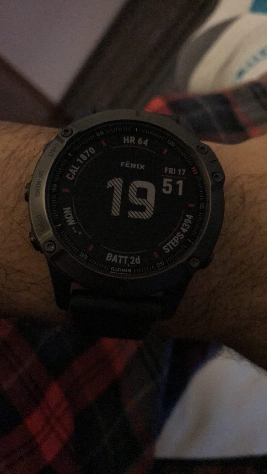 Garmin 010-02158-01 Fenix 6 Pro, Premium Multisport GPS Watch, Features Mapping, Music, Grade-Adjusted Pace Guidance and Pulse Ox Sensors, Black customer photo 1