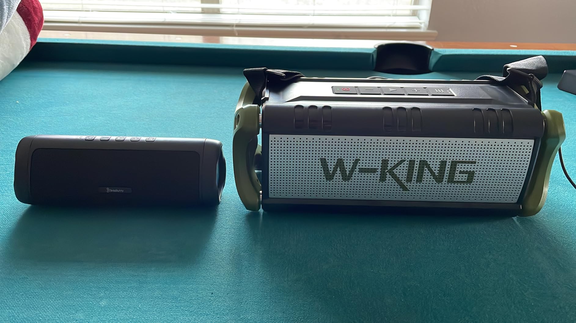 W-KING Bluetooth Speaker Wireless, 90W Max Loud Portable Outdoor Speaker customer photo 1