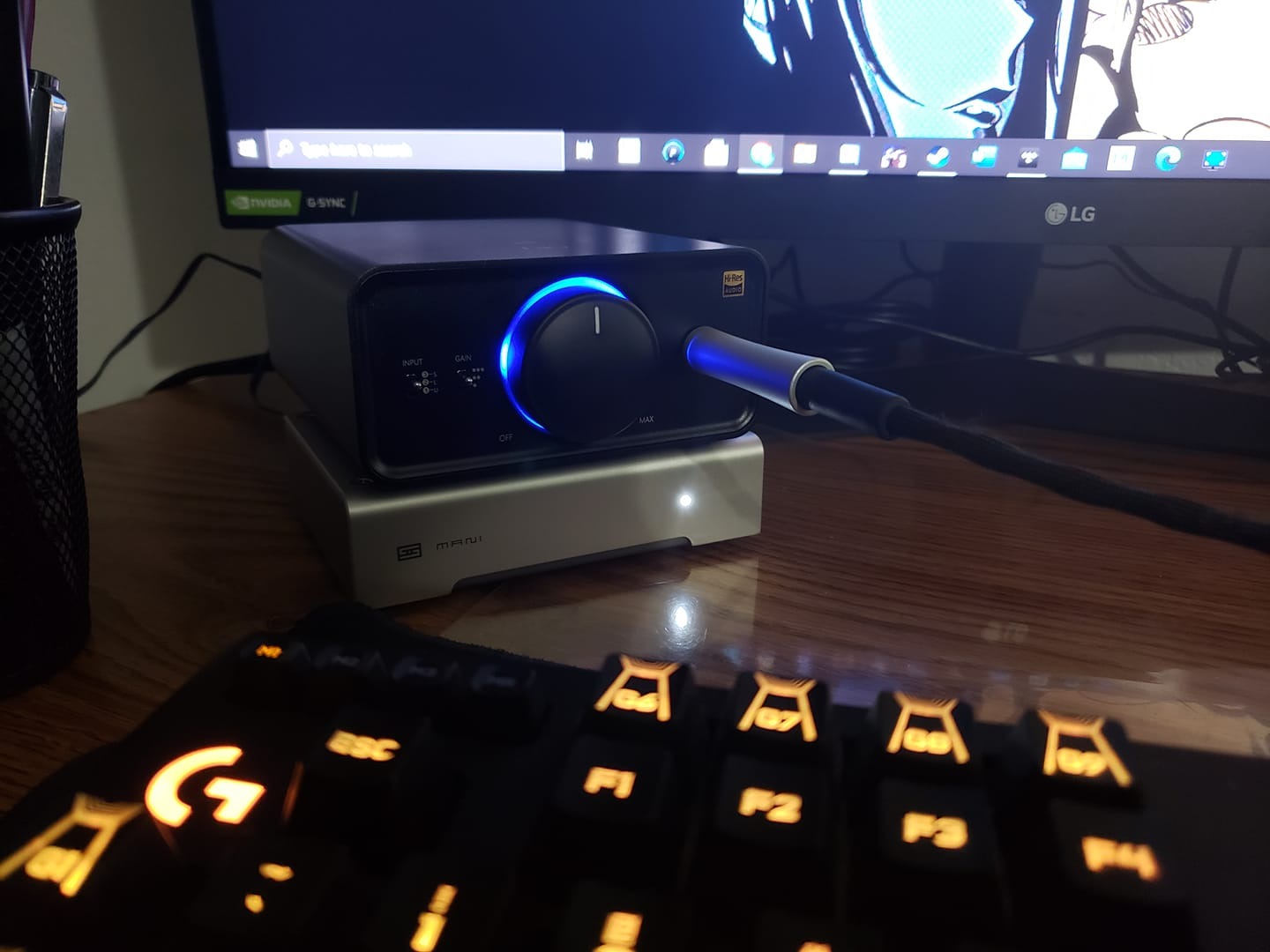 FiiO K5 Pro Headphone Amps Portable Desktop DAC and Amplifier 768K/32Bit and Native DSD512 for Home/PC 6.35mm Headphone Out/RCA Line-Out/Coaxial/Optical Inputs customer photo 1