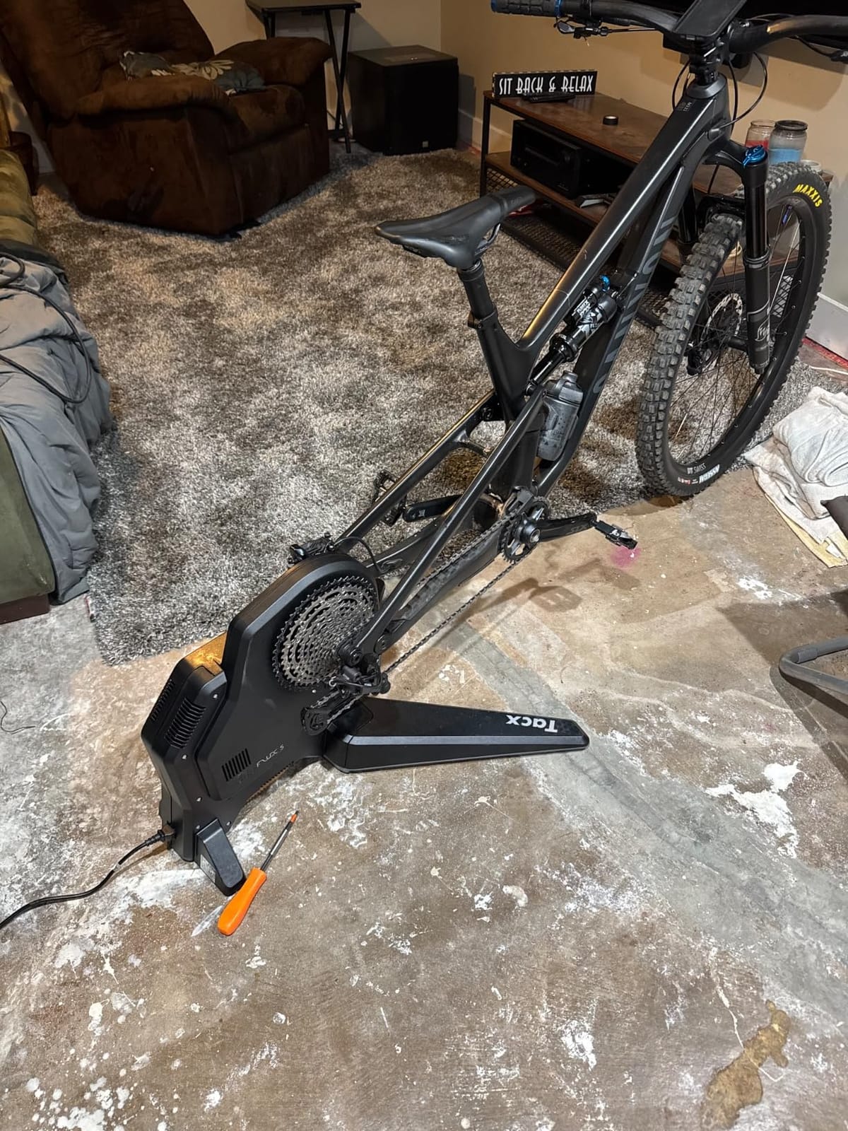 Tacx Flux S Smart Bike Trainer, Black, Model:T2900S.60 customer photo 1