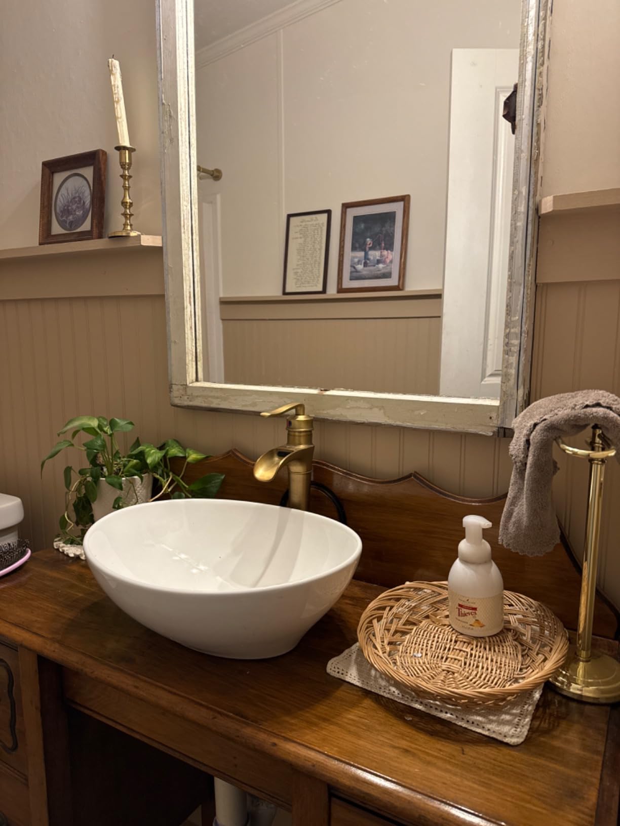 KES Bathroom Vessel Sink, 16