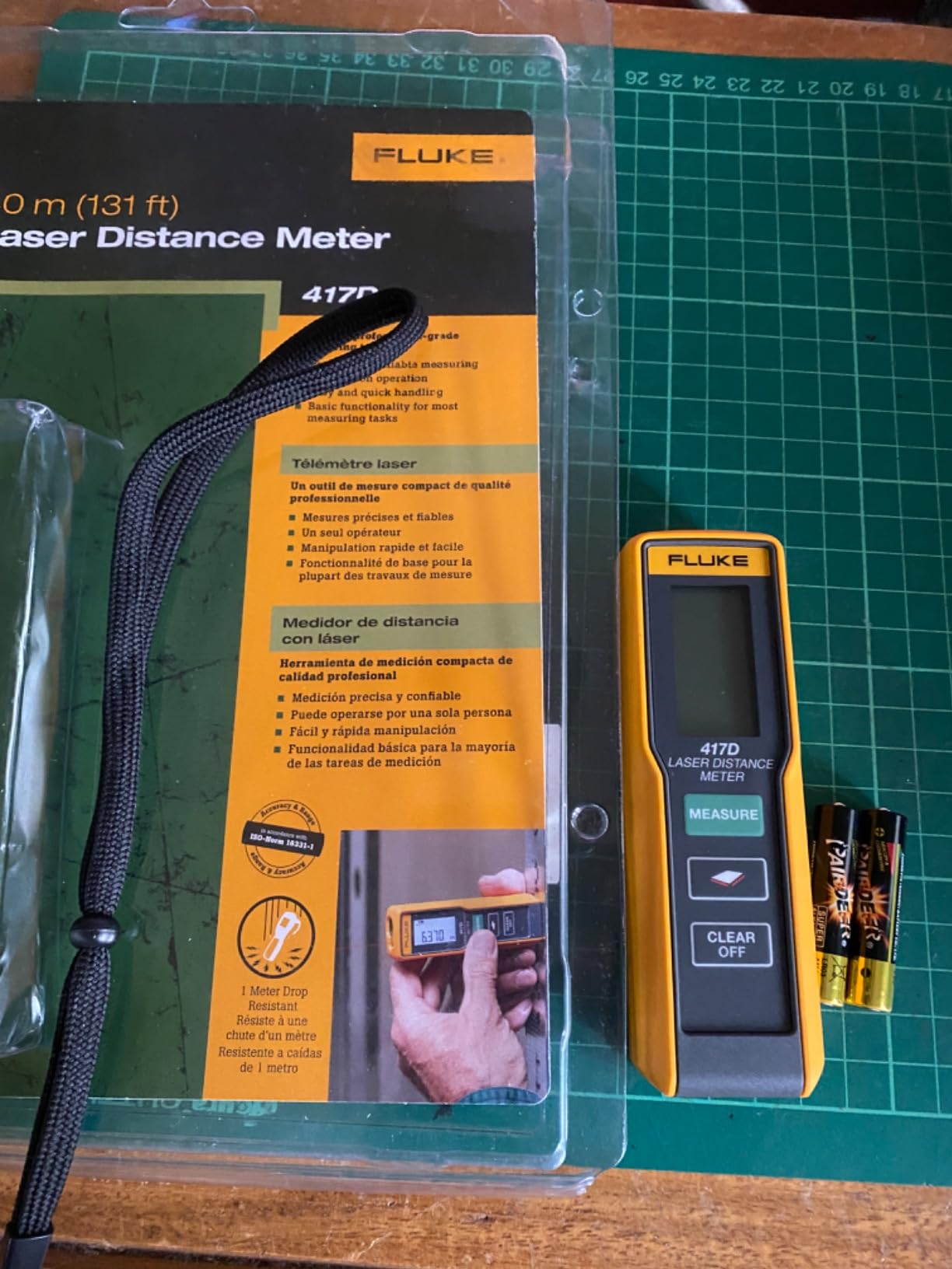 Fluke 417D Laser Distance Meter customer photo 1