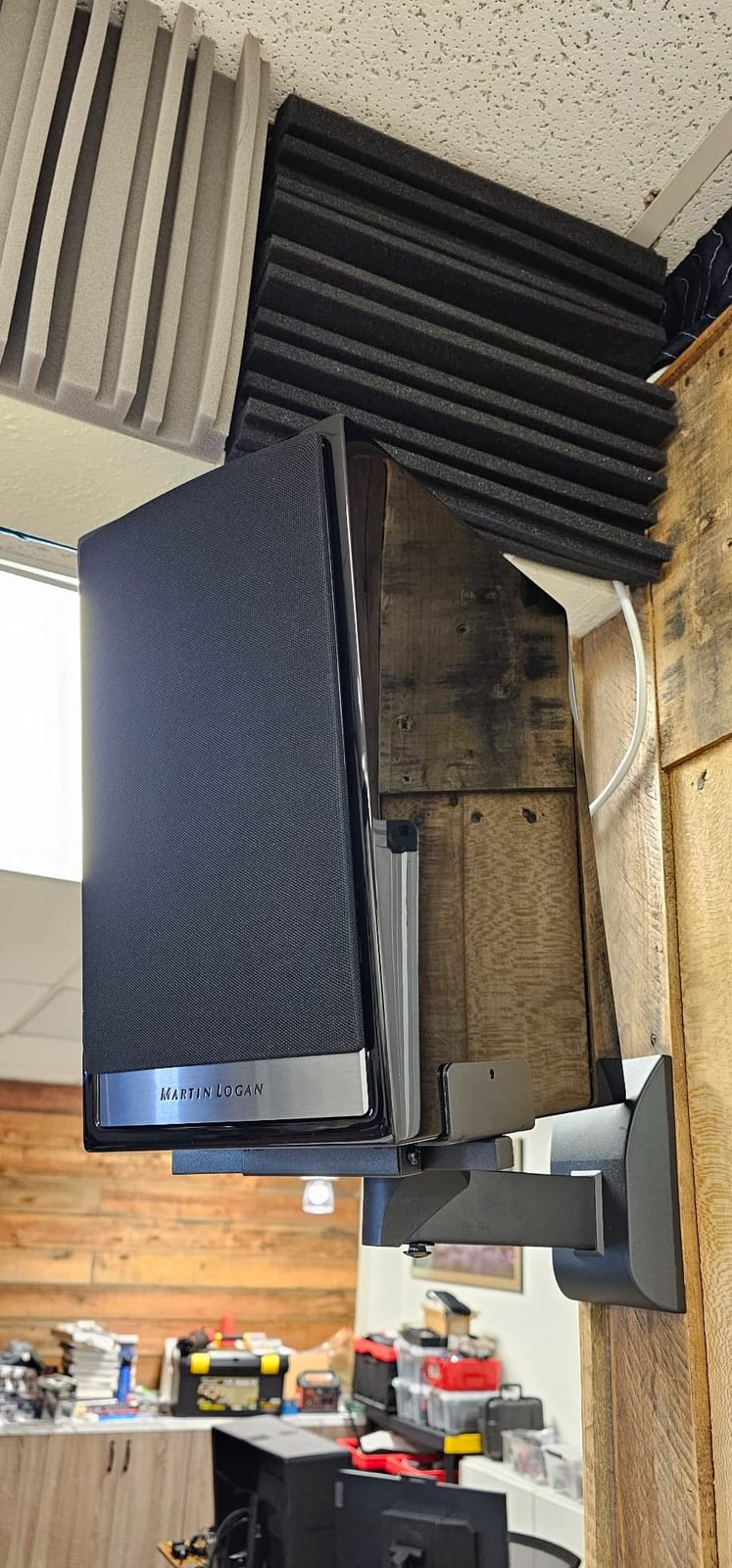 MartinLogan Motion 35XTi Powerful Bookshelf Speaker Gloss Black (Each) customer photo 1