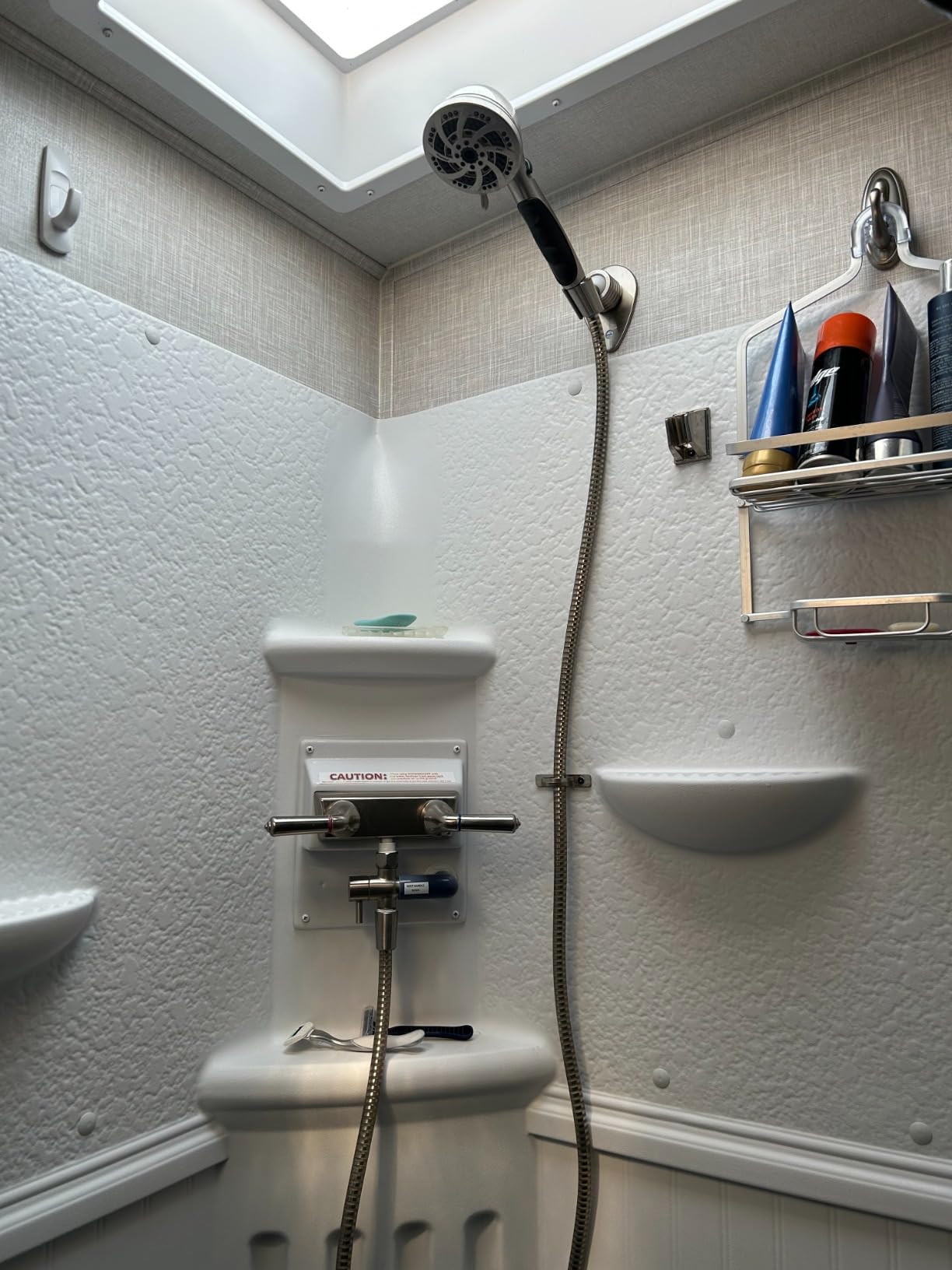 ETL Oxygenics 92489 Fury RV Handheld Shower - Brushed Nickel, 72 inch Hose length customer photo 1