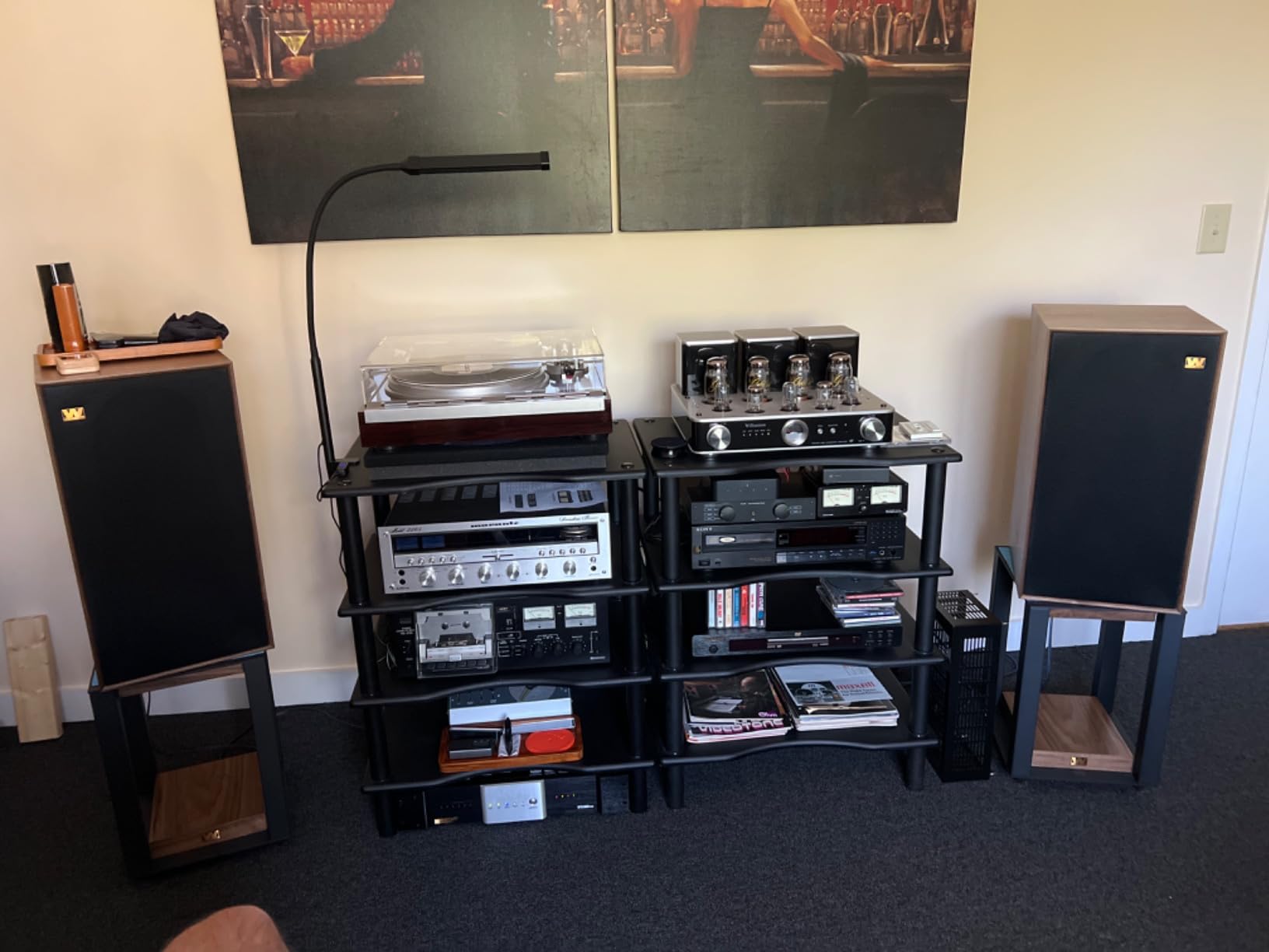 Wharfedale - Linton with Stands (Walnut) Walnut customer photo 1
