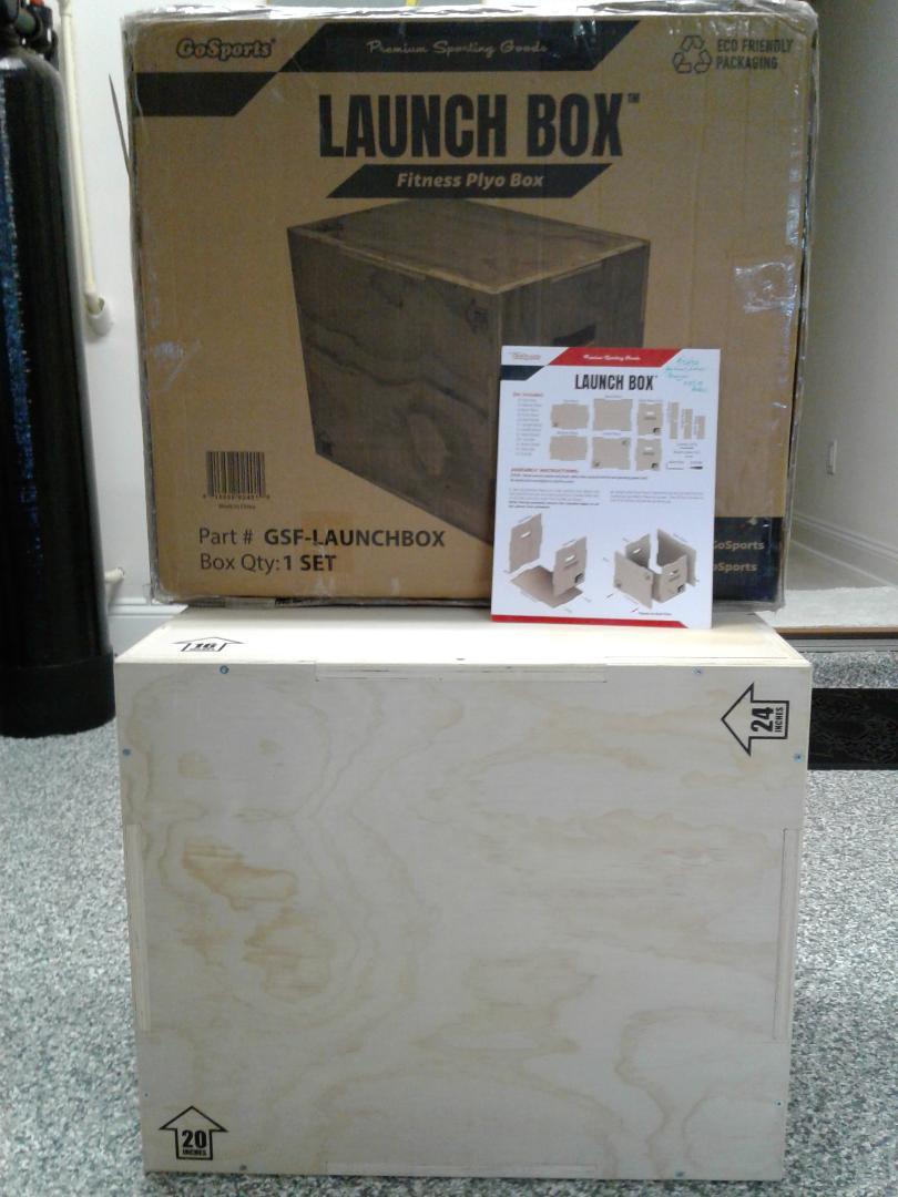 GoSports Fitness 3-in-1 Plyo Jump Box - Small, Standard, or XL - Launch Box Exercises for All Skill Levels customer photo 1