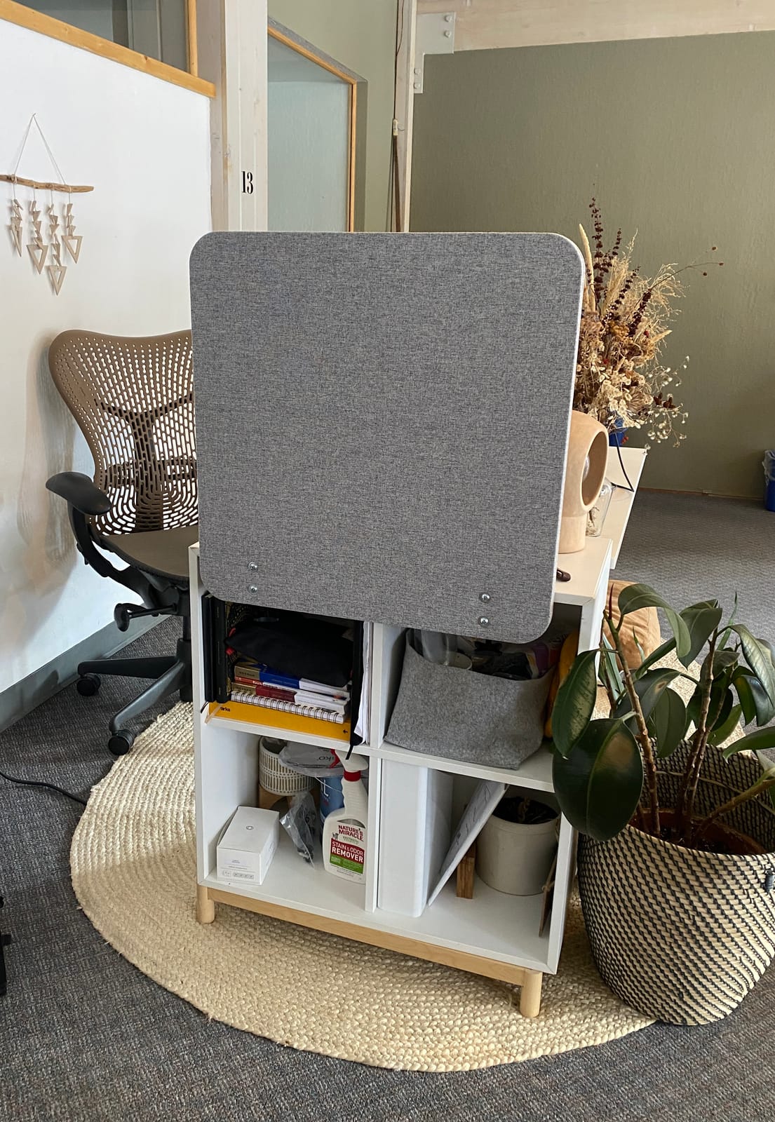 VIVO Gray Clamp-on 60 x 24 in Privacy Panel, PP-1-V060G customer photo 2