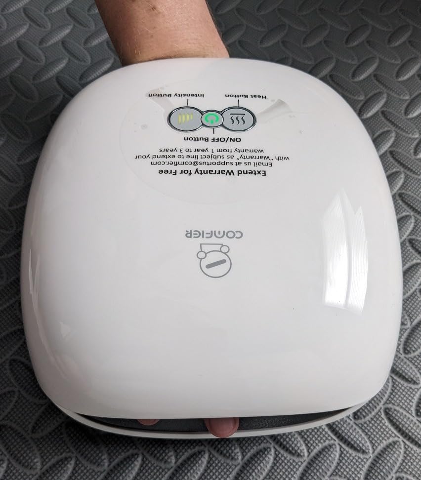 COMFIER 2026 FSA Wireless Hand Massager with Heat,3 Levels Compression & Heating, Rechargeable Hand Massager Machine for Carpal Tunnel, HSA Store Eligible Items, Gift for Men Women customer photo 1