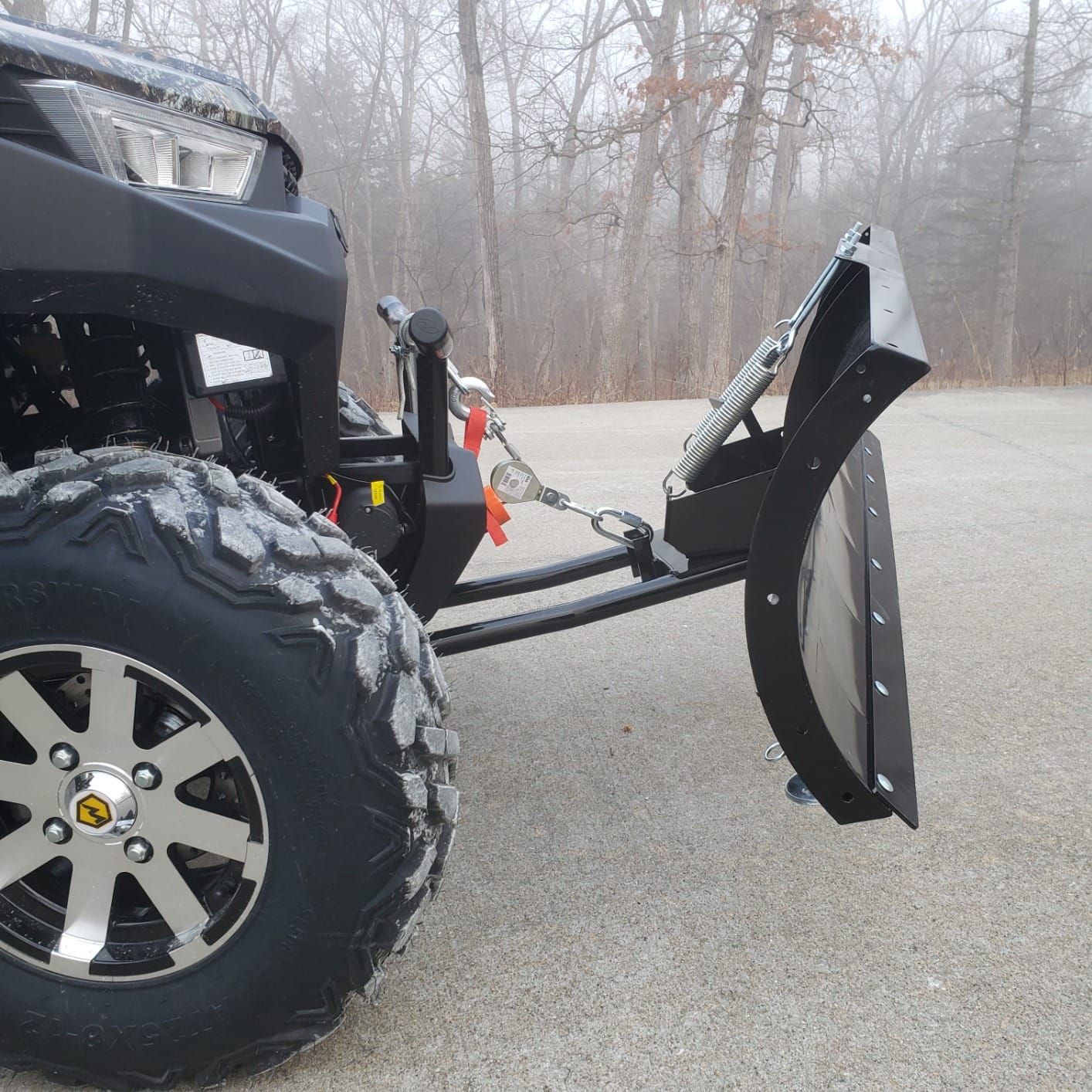DENALI PLOWS® 72 inch Universal UTV Snow Plow Kit with Rubber Flap & Markers. Rugged and Durable to Switch Between UTV's and Rip Through Snow and Ice. Designed in the USA. customer photo 1