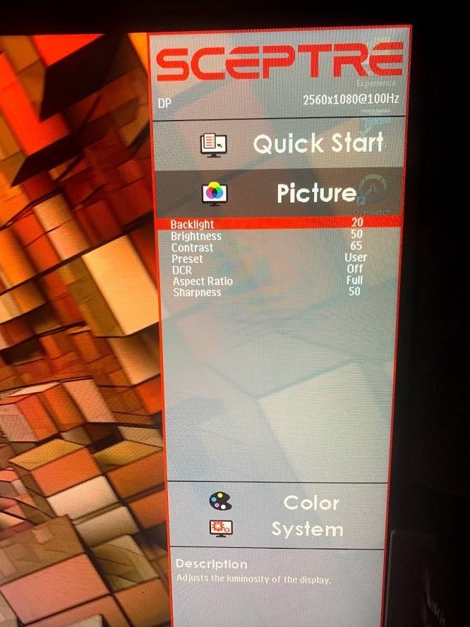 Sceptre 34-inch Curved UltraWide 21: 9 Creative LED Monitor 2560x1080 Frameless HDMI DisplayPort Up to 100Hz, Machine Black 2020 (C345W-2560UN) customer photo 1