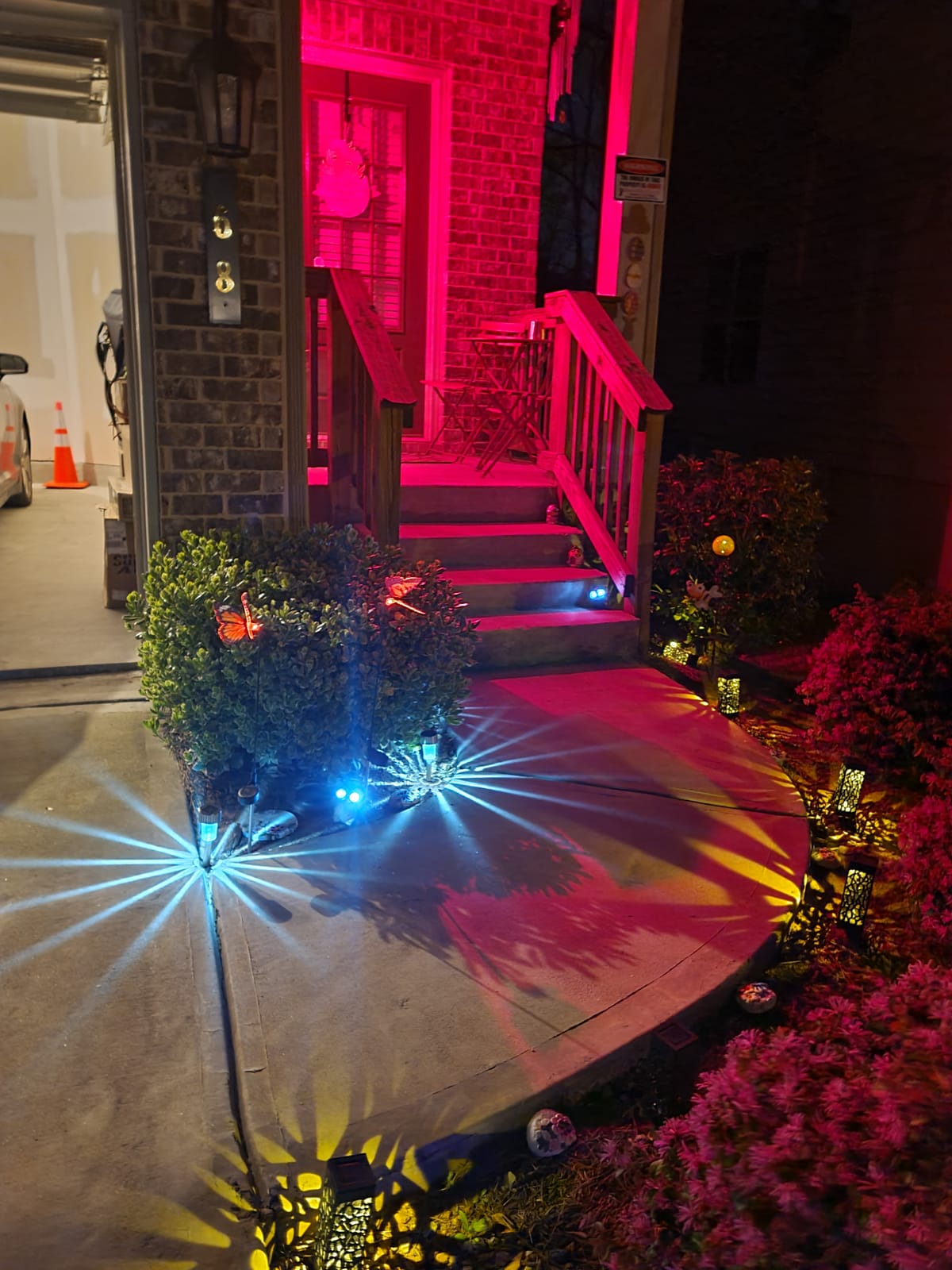 SOLPEX 16 Pack Solar Lights Outdoor, Stainless Steel Solar Pathway Lights customer photo 1