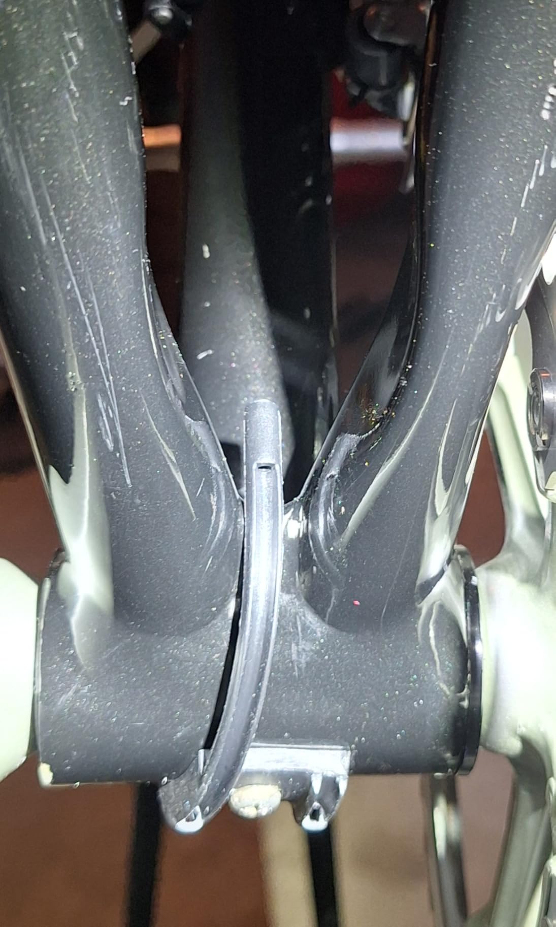 Cannondale Double Bottom Bracket Cable Guide Black KF002/ customer photo 1
