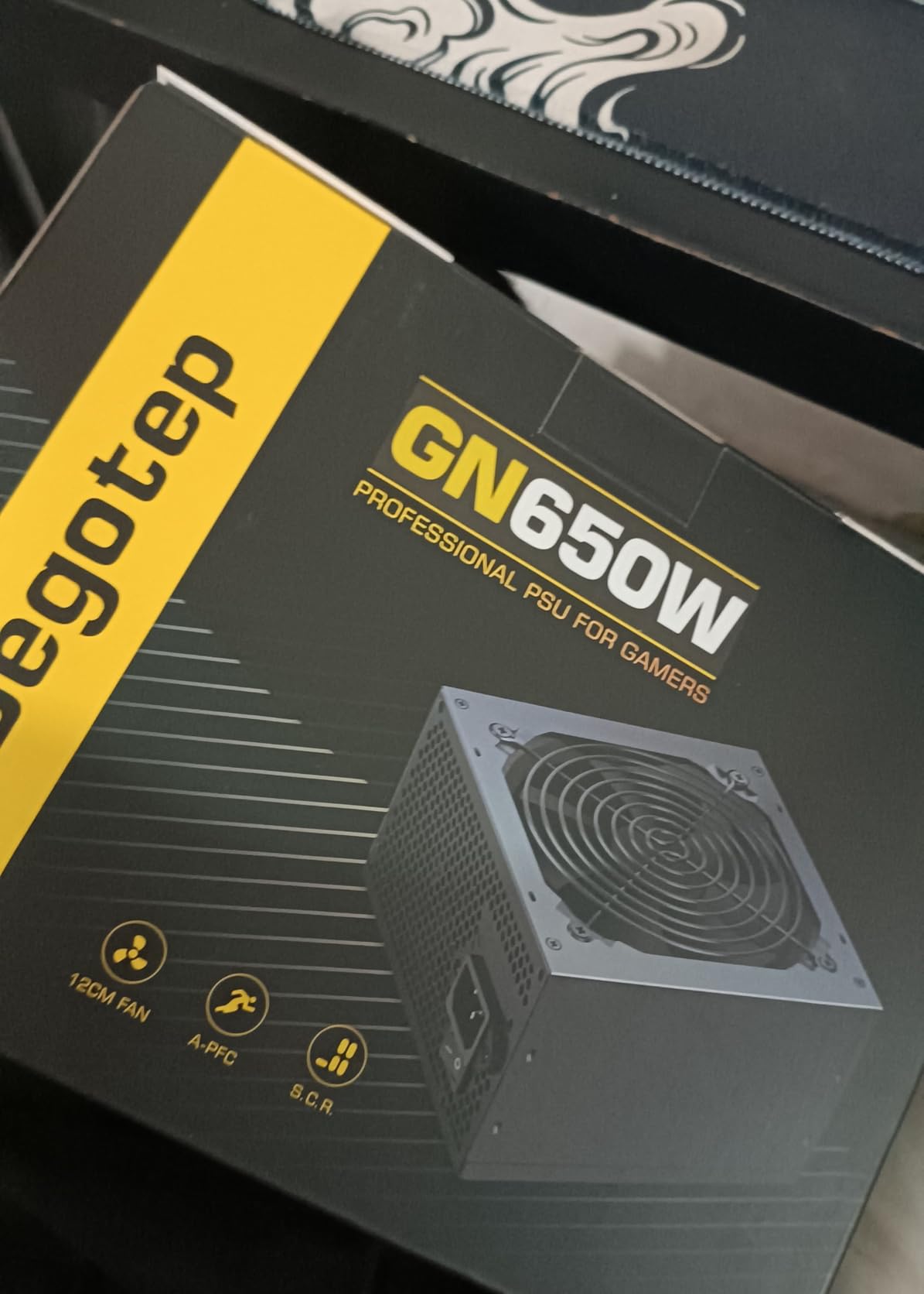 Segotep 650W ATX Power Supply, 80 Plus Gold Certified customer photo 1