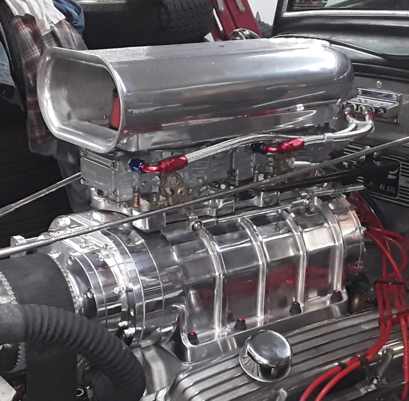 Complete 6-71 Roots Supercharger Kit Compatible with Small Block Chevy 265/283/305/307/327/350/383/400 - Blower with Intake Manifold, Gilmer Pulleys, Belt & Gaskets - Adds 45-55% HP customer photo 2