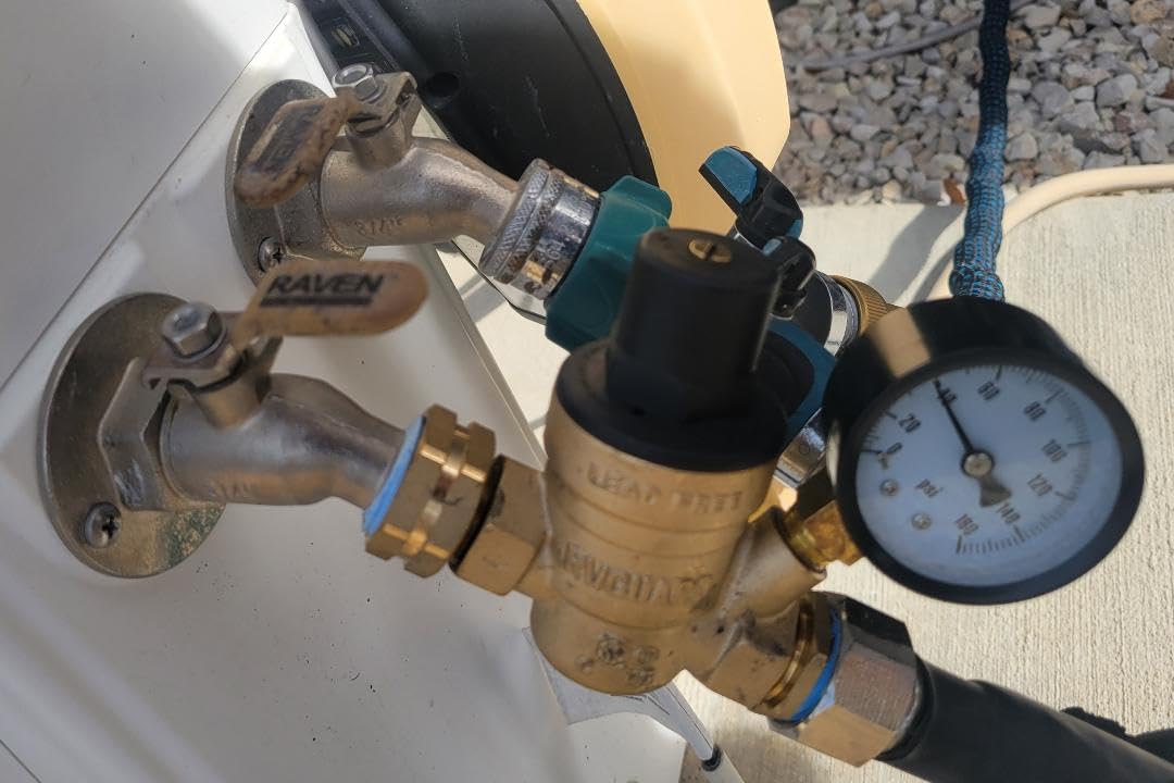 RVGUARD RV Water Pressure Regulator Valve, CSA Approved, Lead-Free Brass customer photo 1