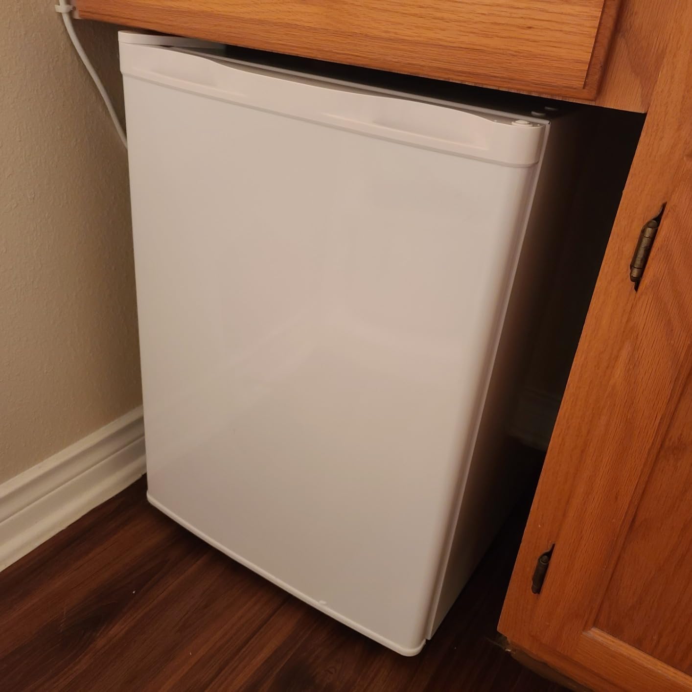 Kismile Small Freezer Upright, 3.0 Cu.ft Mini Freezer, Stainless Steel customer photo 2
