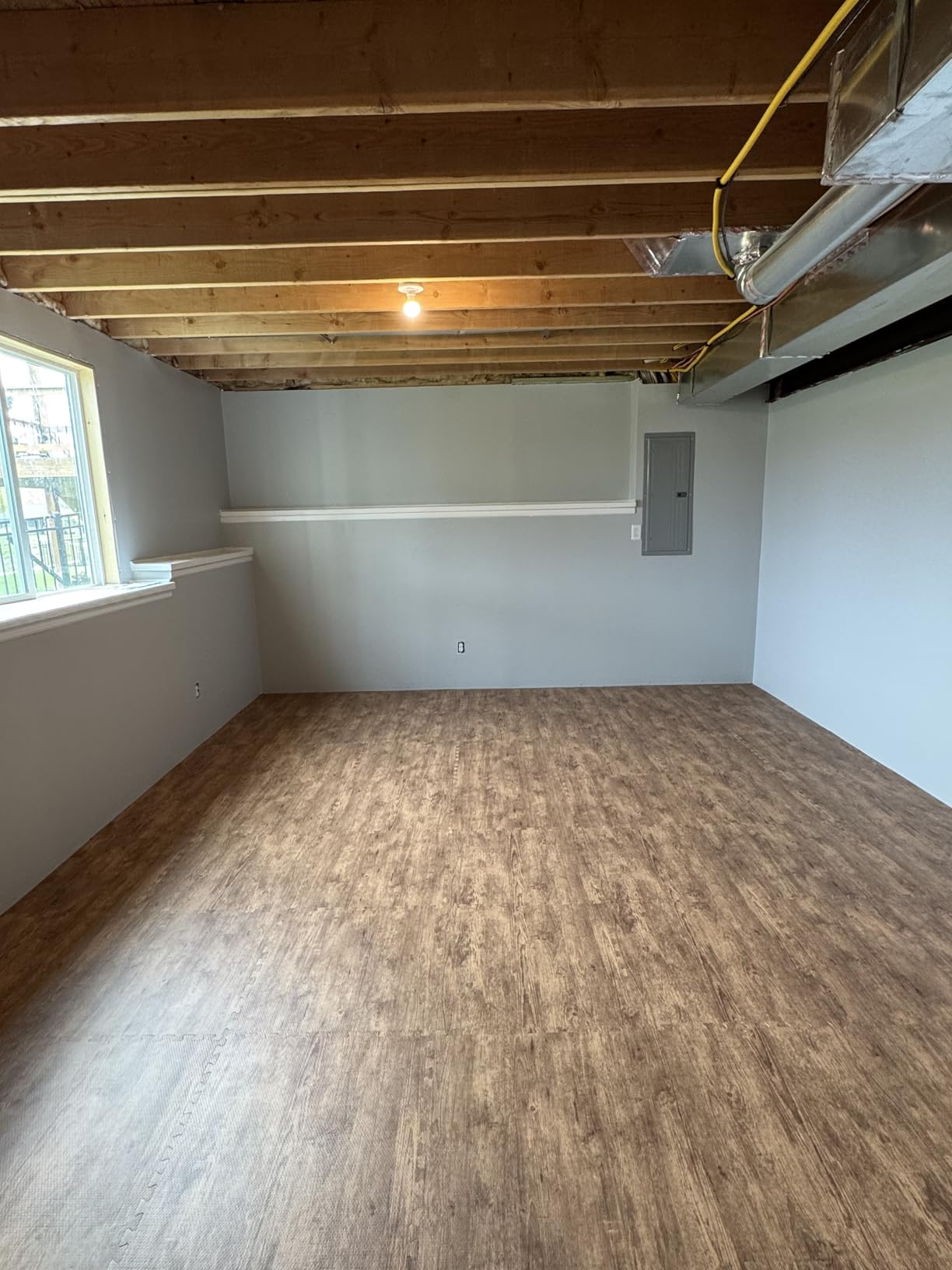 Forest Floor Farmhouse 3/8 Inch Thick Printed Foam Tiles, Premium Wood Grain Interlocking Foam Floor Mats, Anti-Fatigue Flooring – Stylish Flooring Solution customer photo 1