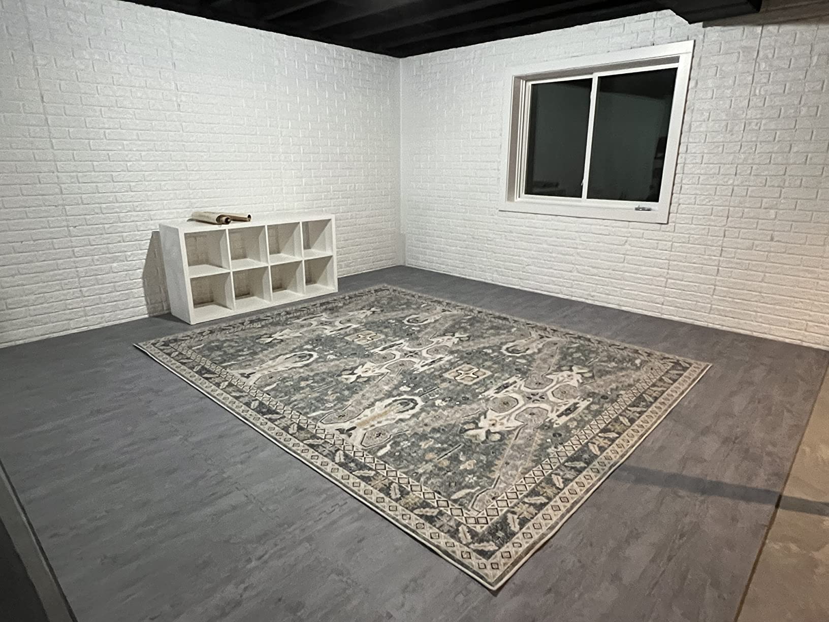 Forest Floor Farmhouse 3/8 Inch Thick Printed Foam Tiles, Premium Wood Grain Interlocking Foam Floor Mats, Anti-Fatigue Flooring – Stylish Flooring Solution customer photo 2