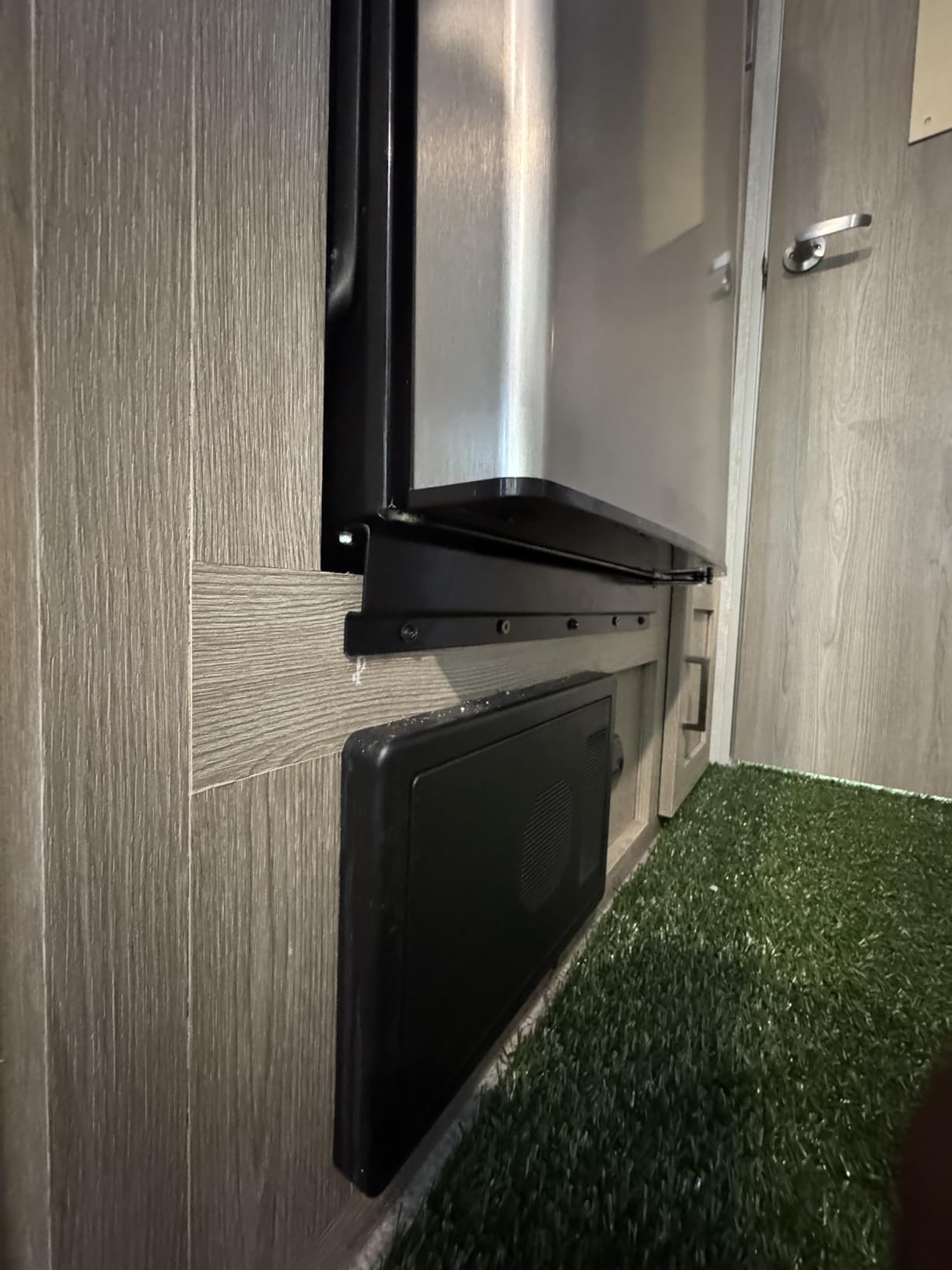 RecPro 4.4 Cu Ft 12V RV Refrigerator | Stainless Steel | Frost-Free | Reversible Door, Frost Free, Adjustable Shelves, 2W Interior LED Light, Built-in Lock customer photo 1