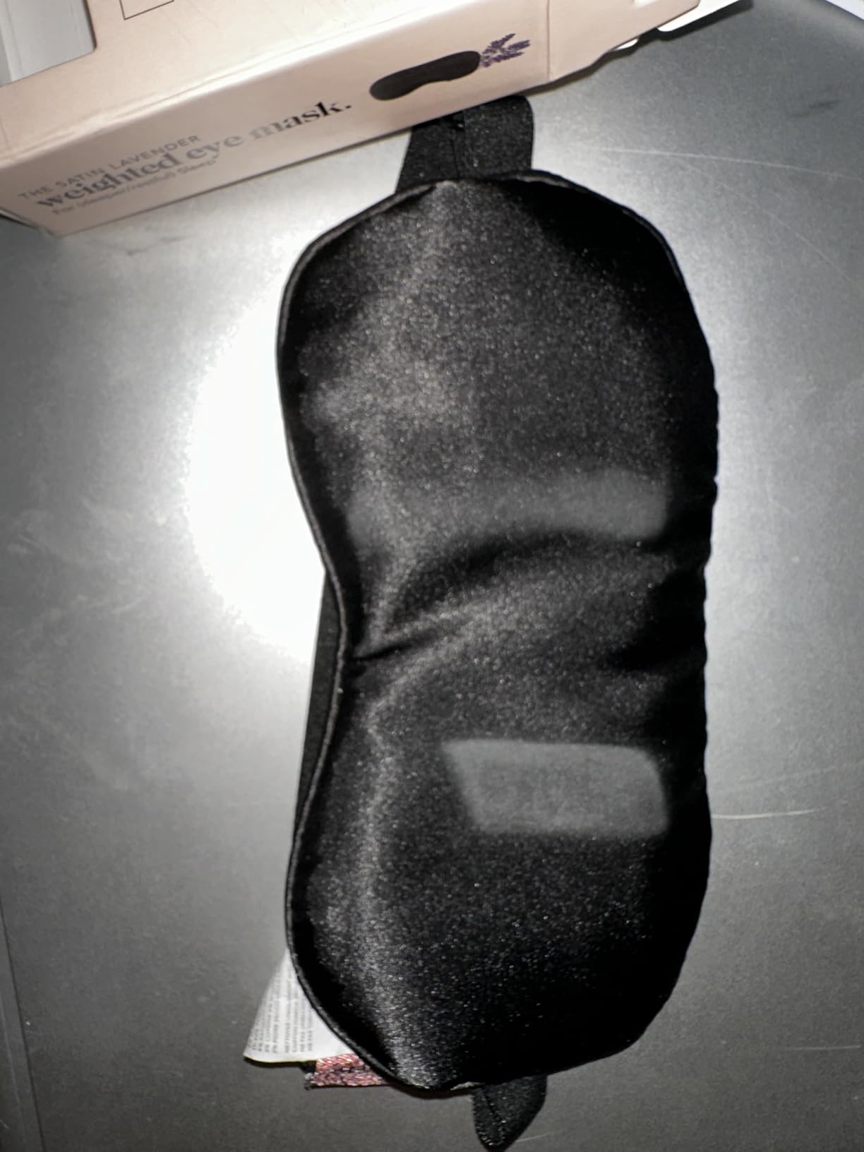 Kitsch Weighted Satin Sleep Mask | Eye Masks for Sleep - (4.1oz/116g) customer photo 1