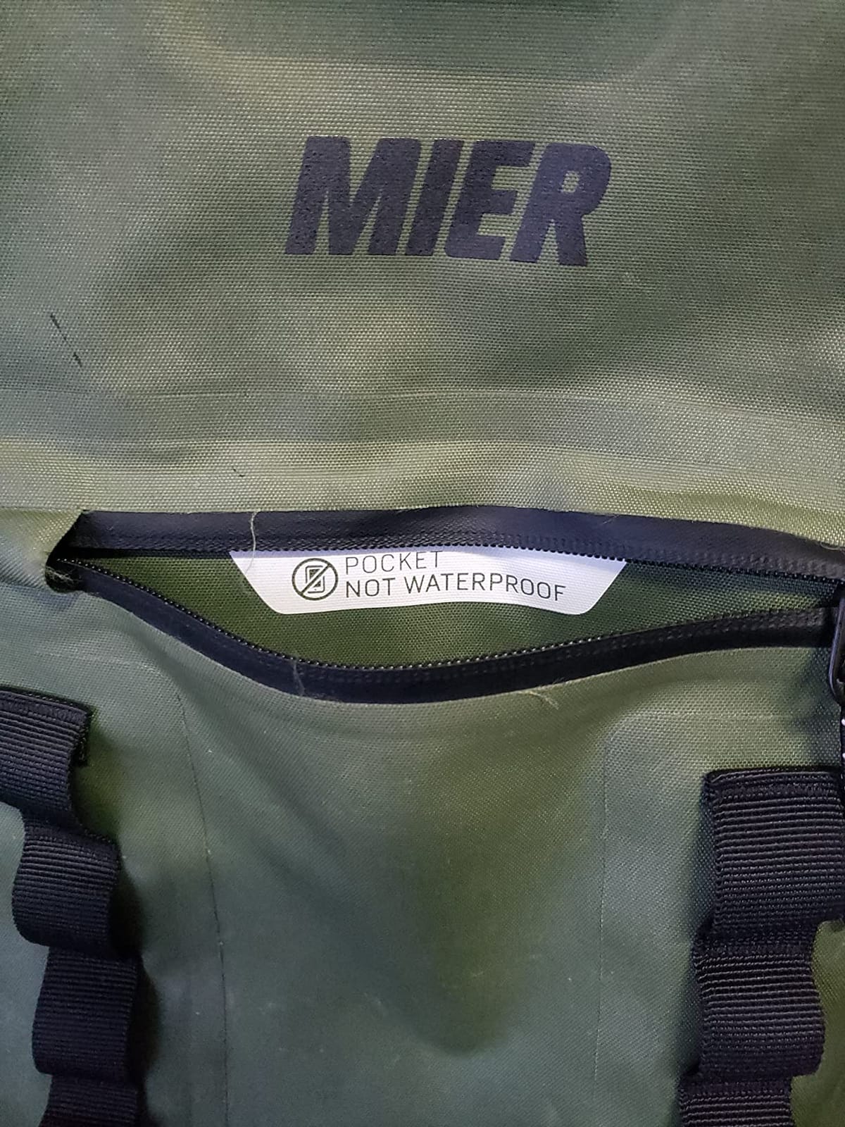 MIER Roll Top Waterproof Backpack Floating Dry Bag for Men Women customer photo 2
