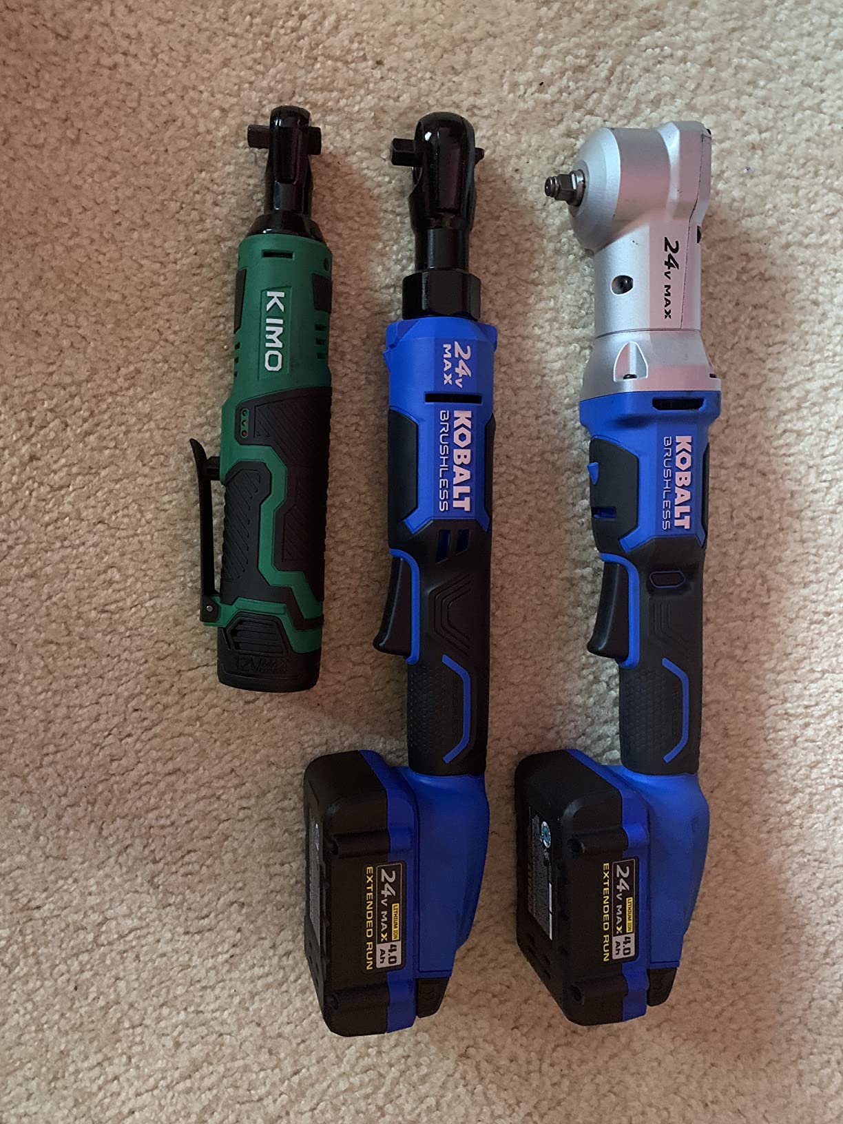 Kobalt 24 Volt Max 3/8-in Drive Cordless Ratchet Impact Wrench (Tool Only) customer photo 2