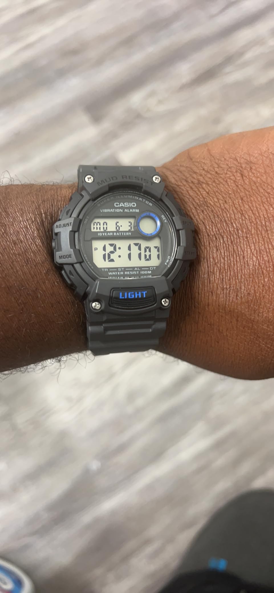 Casio TRT110H Series | Digital Watch | 100M WR | 1/100 SEC Stop Watch | LED Light | Mud Resistant | Low Temp Resistant | Auto Calendar | Dual Time | Vibration/Daily Alarm | 10 Year Battery customer photo 1
