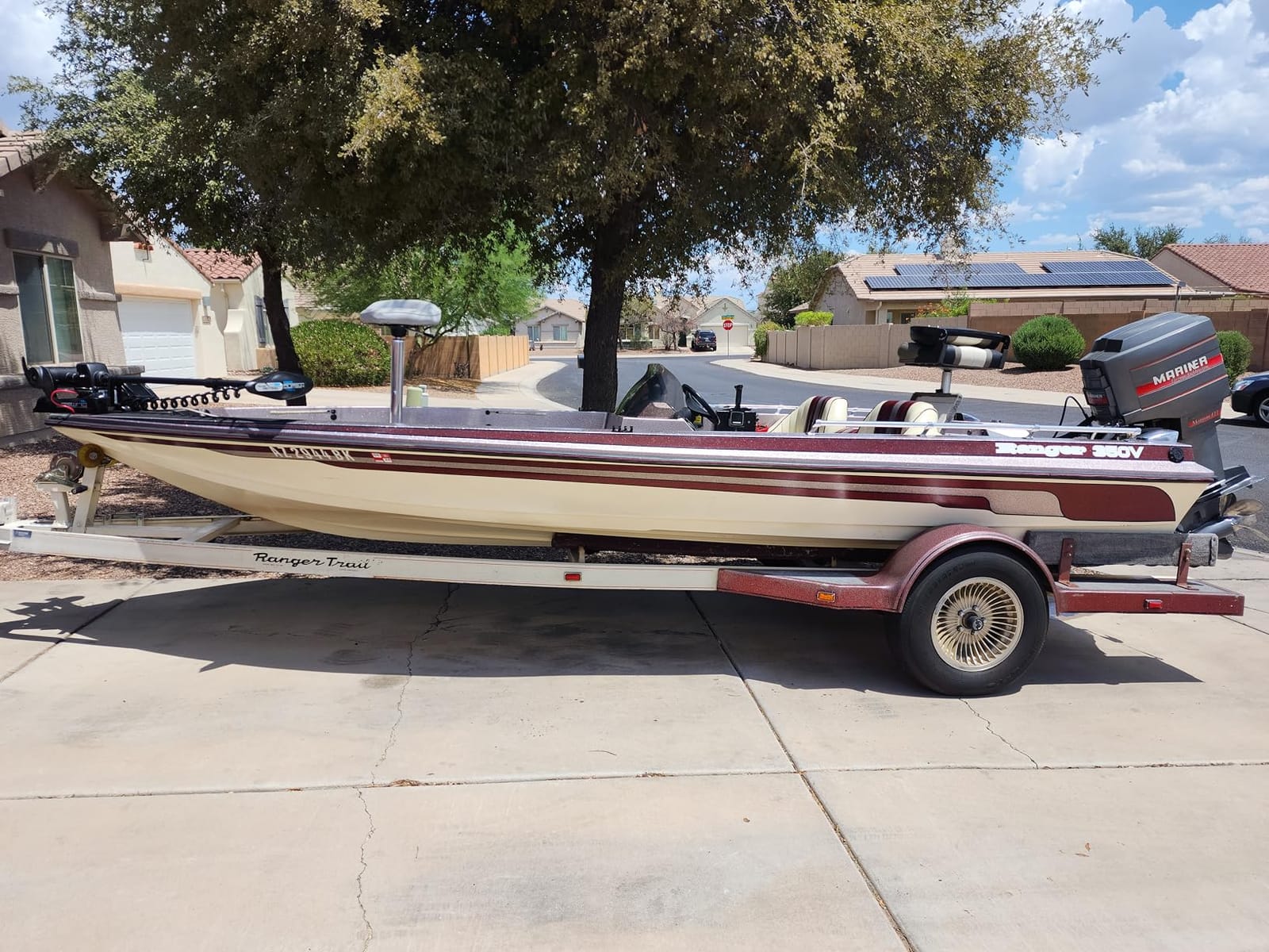 Haswing Bow Mount Trolling Motor 80lbs 54in - Remote & Foot, Quick Release customer photo 2