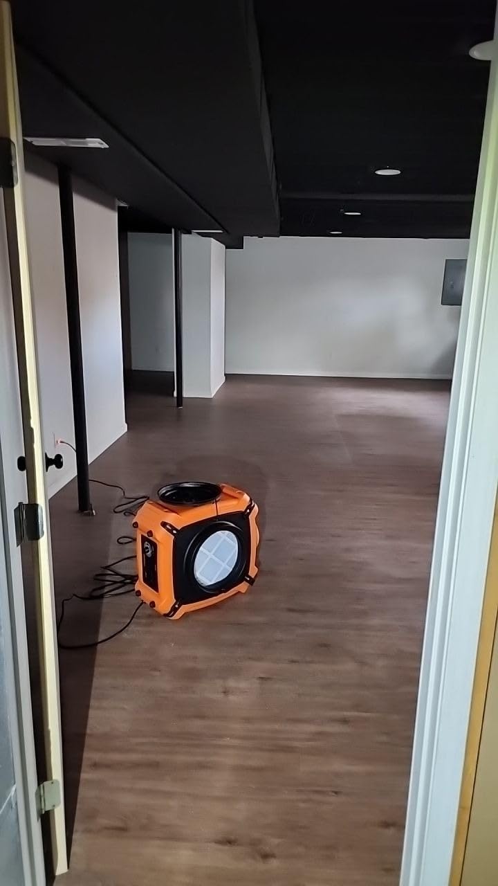 ALORAIR PureAiro HEPA Max 970 Air Scrubber with UV-C Light, 750CFM, Orange customer photo 1