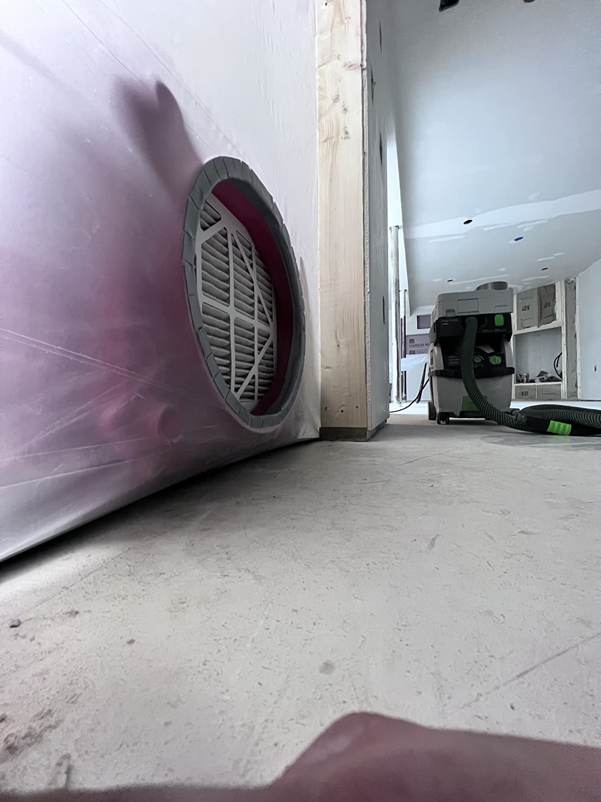 ALORAIR PureAiro HEPA Max 970 Air Scrubber with UV-C Light, 750CFM, Orange customer photo 2