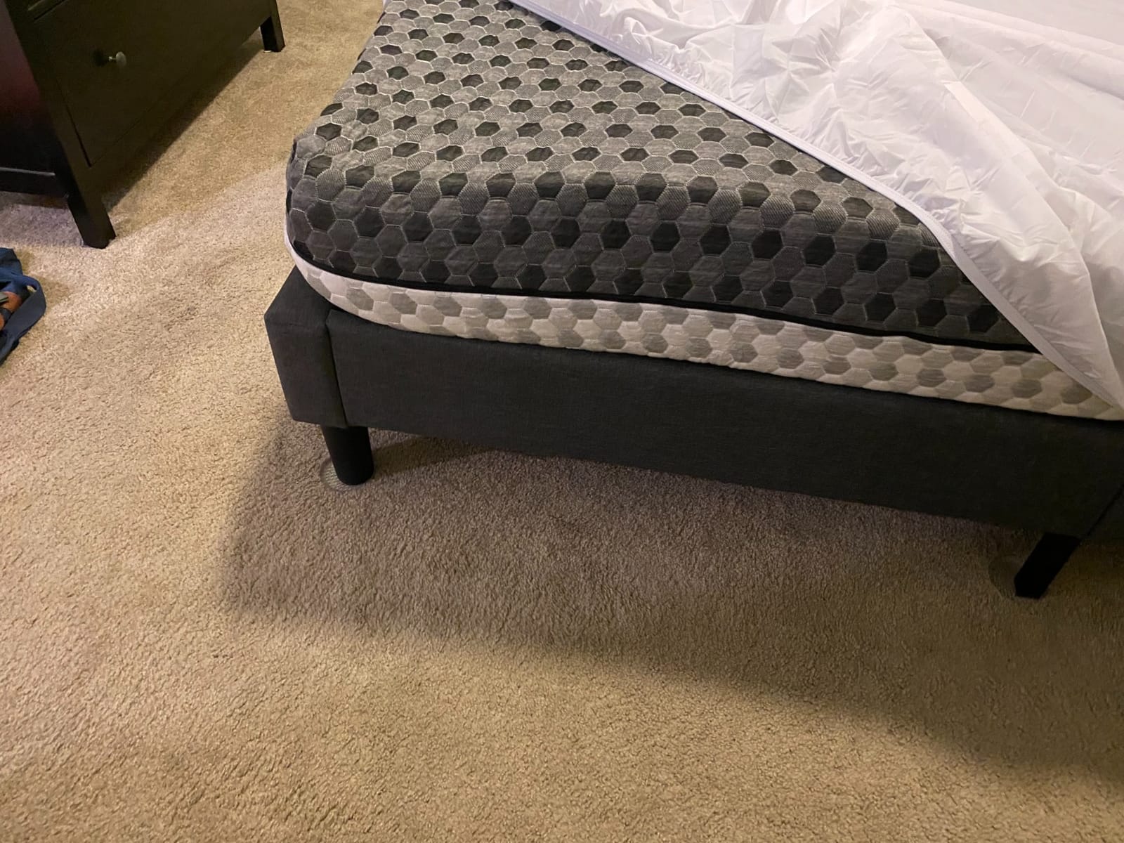 Layla 10” Copper Infused Memory Foam Mattress, Cooler and More Comfortable Sleeping, Flippable One Side Soft - Other Side Medium Firm, 2 Free Memory Foam Pillows (Queen) 120 Night Trial Period. customer photo 1