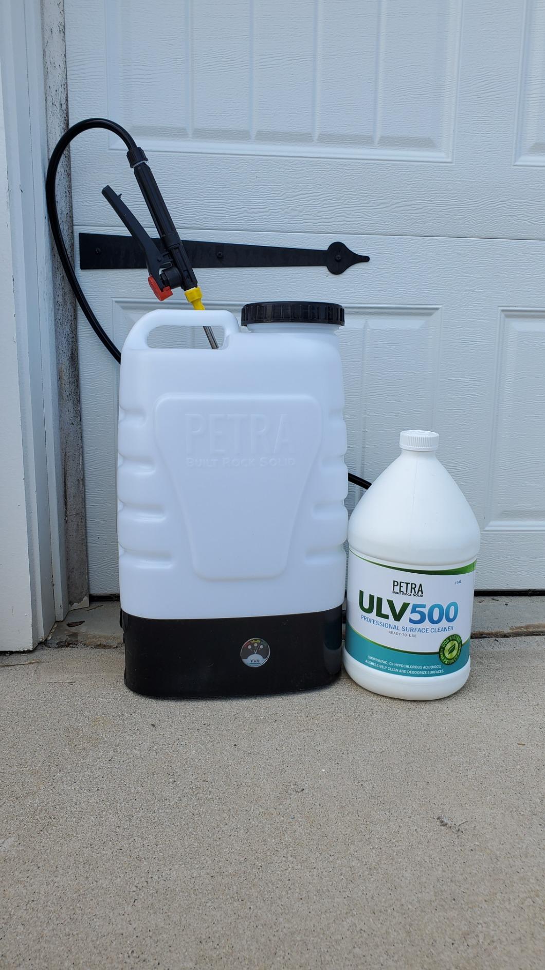 PetraTools 3 Gallon Battery Powered Backpack Sprayer - 2.5 Hour Runtime customer photo 2