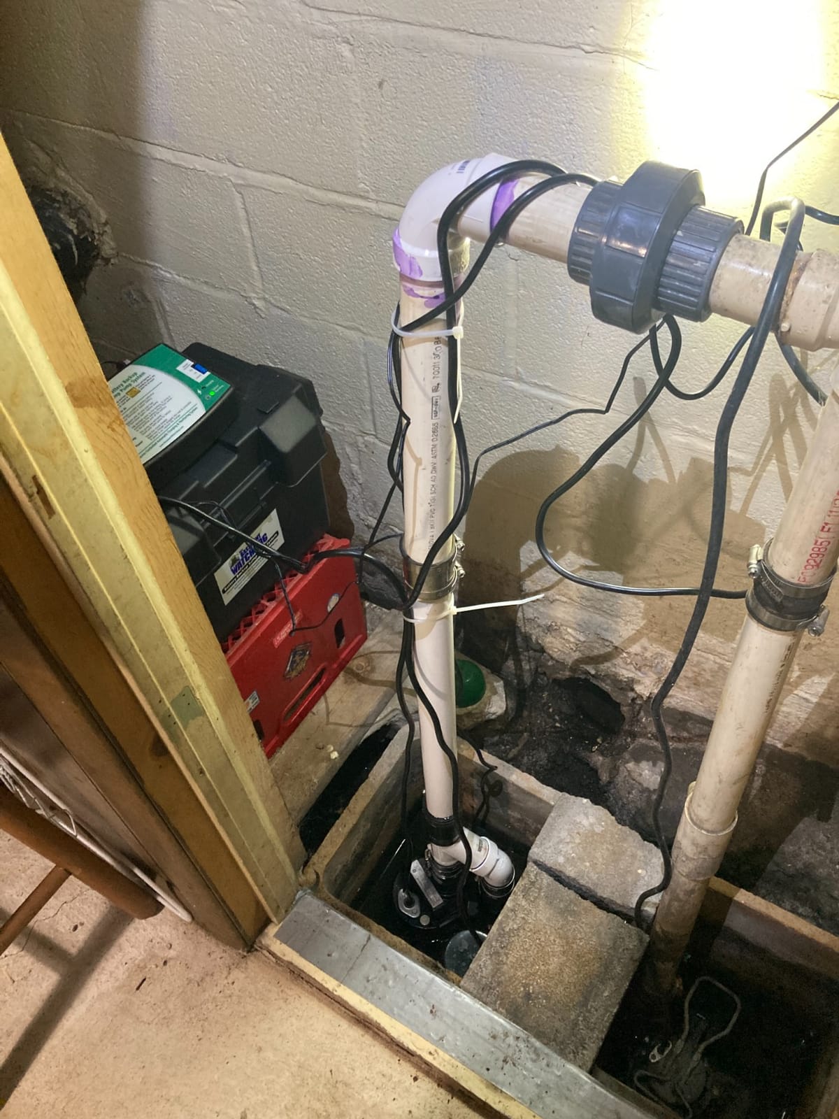 The Basement Watchdog Combo Preassembled Primary & Battery Backup Sump Pump System w/Monitoring Controller (CITS-50); Copper-Wound PSC Motor; WiFi-Capable w/Add-on Module customer photo 2