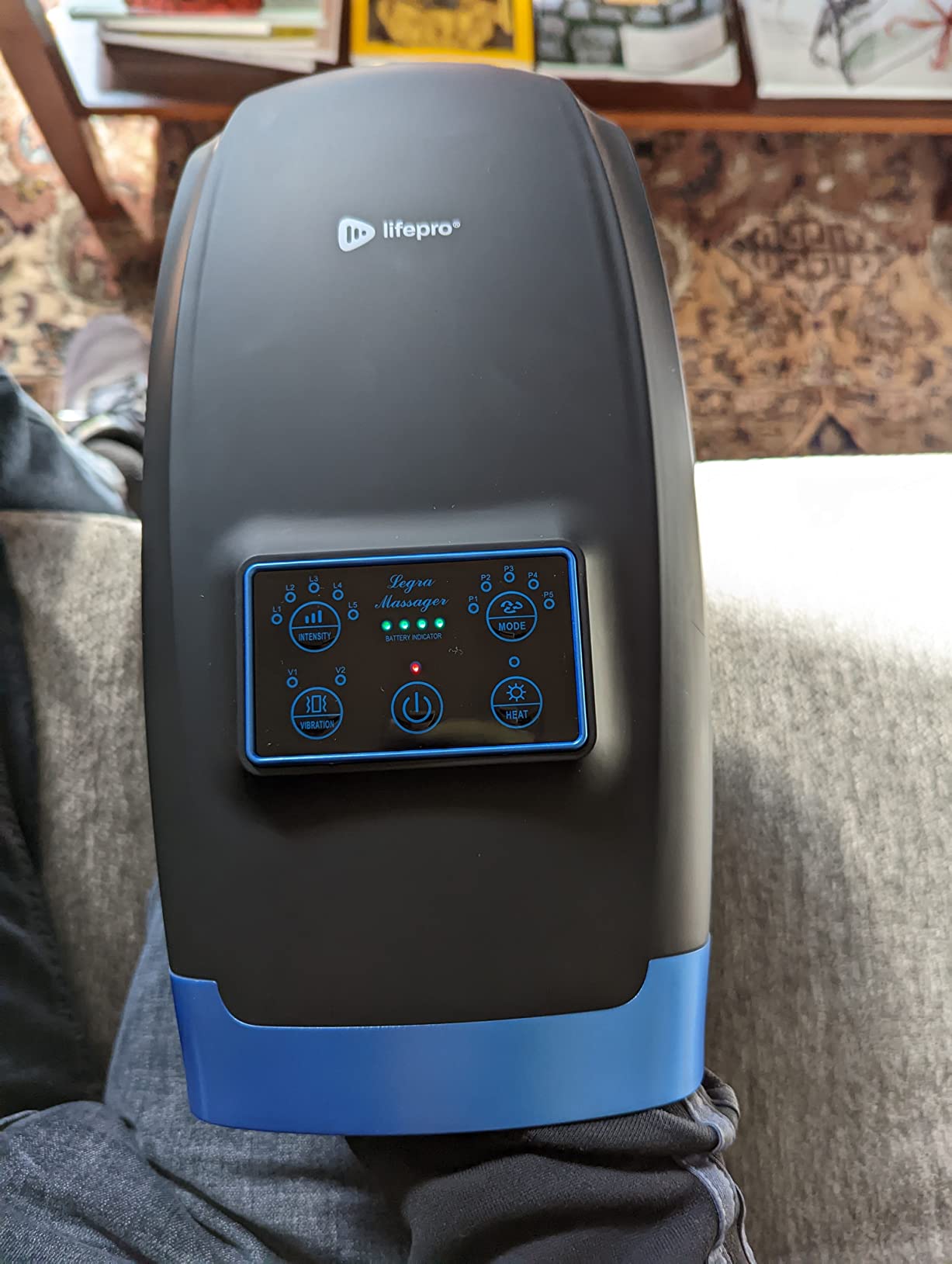 LifePro Legra Hand Massager with Heat and Compression & Cordless Design customer photo 2