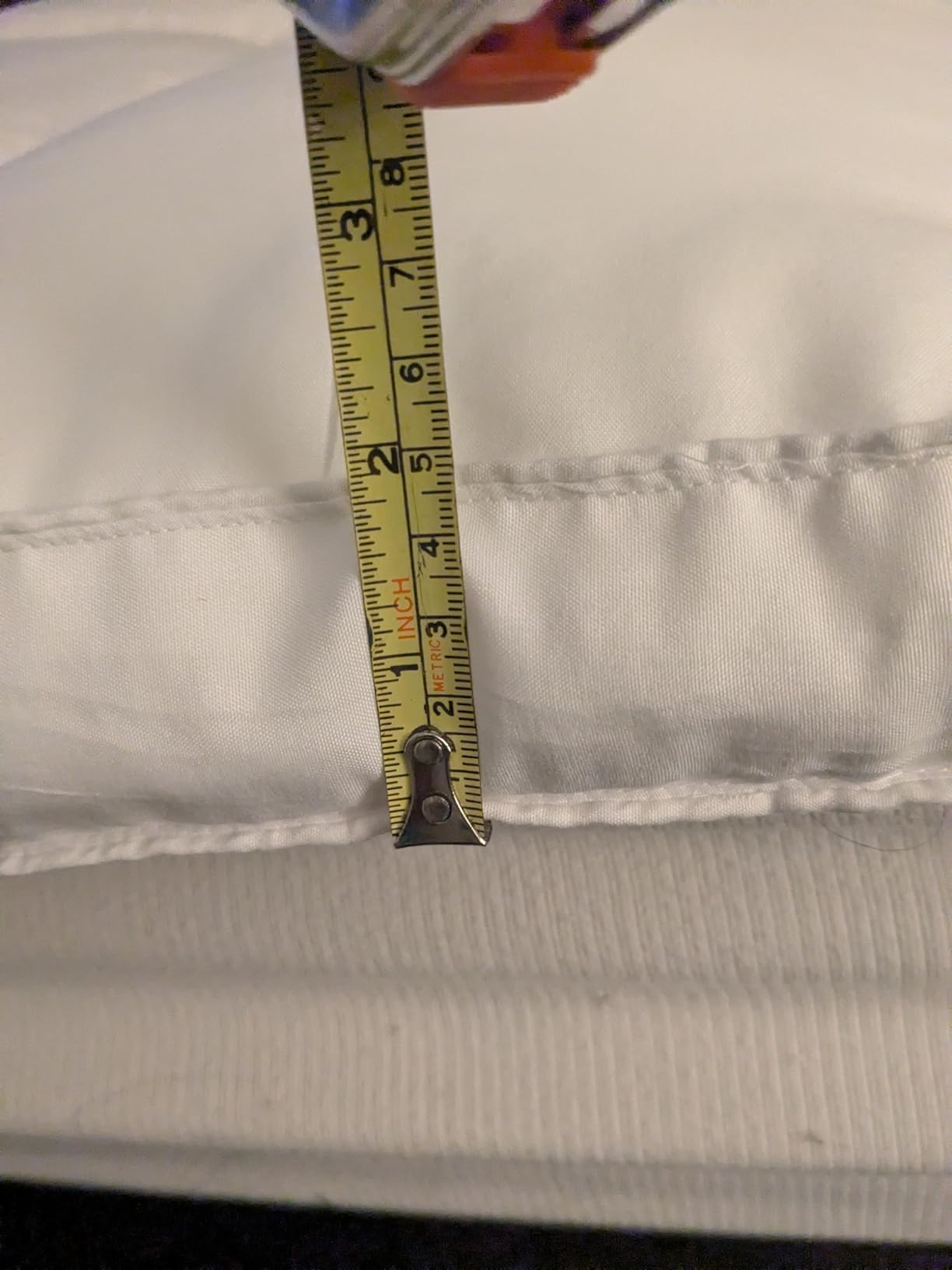 1400 GSM RV Short Queen Mattress Topper, Extra Thick Cooling Pillow Top Pad customer photo 2