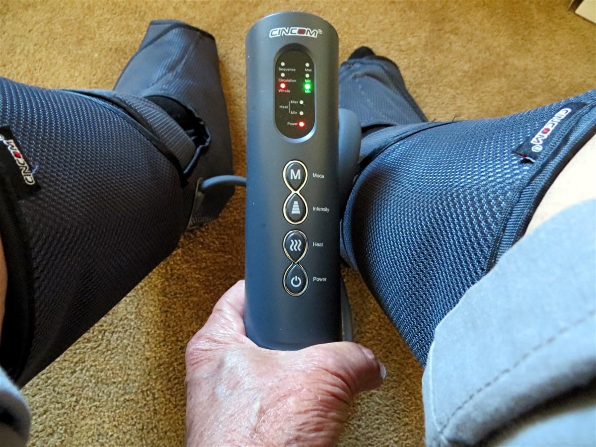 CINCOM Leg Massager with Heat and Air Compression FSA - HSA customer photo 1