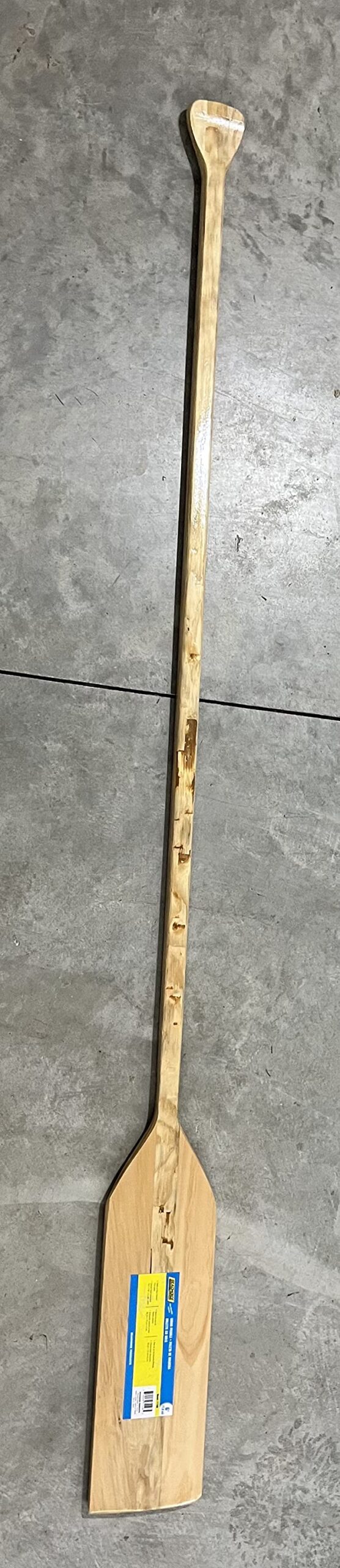 Seachoice Wood Paddle, New Zealand Construction, Wide Top Hand Grip, Clear Finish, Various Sizes customer photo 2