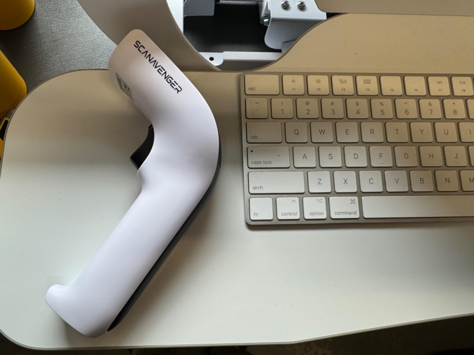 ScanAvenger Wireless Portable 1D&2D with Stand Bluetooth Barcode Scanner: 3-in-1 Handheld Scanner, Rechargeable Battery for Inventory - USB Bar Code/QR Reader (1D&2D with Next Gen Stand) customer photo 2