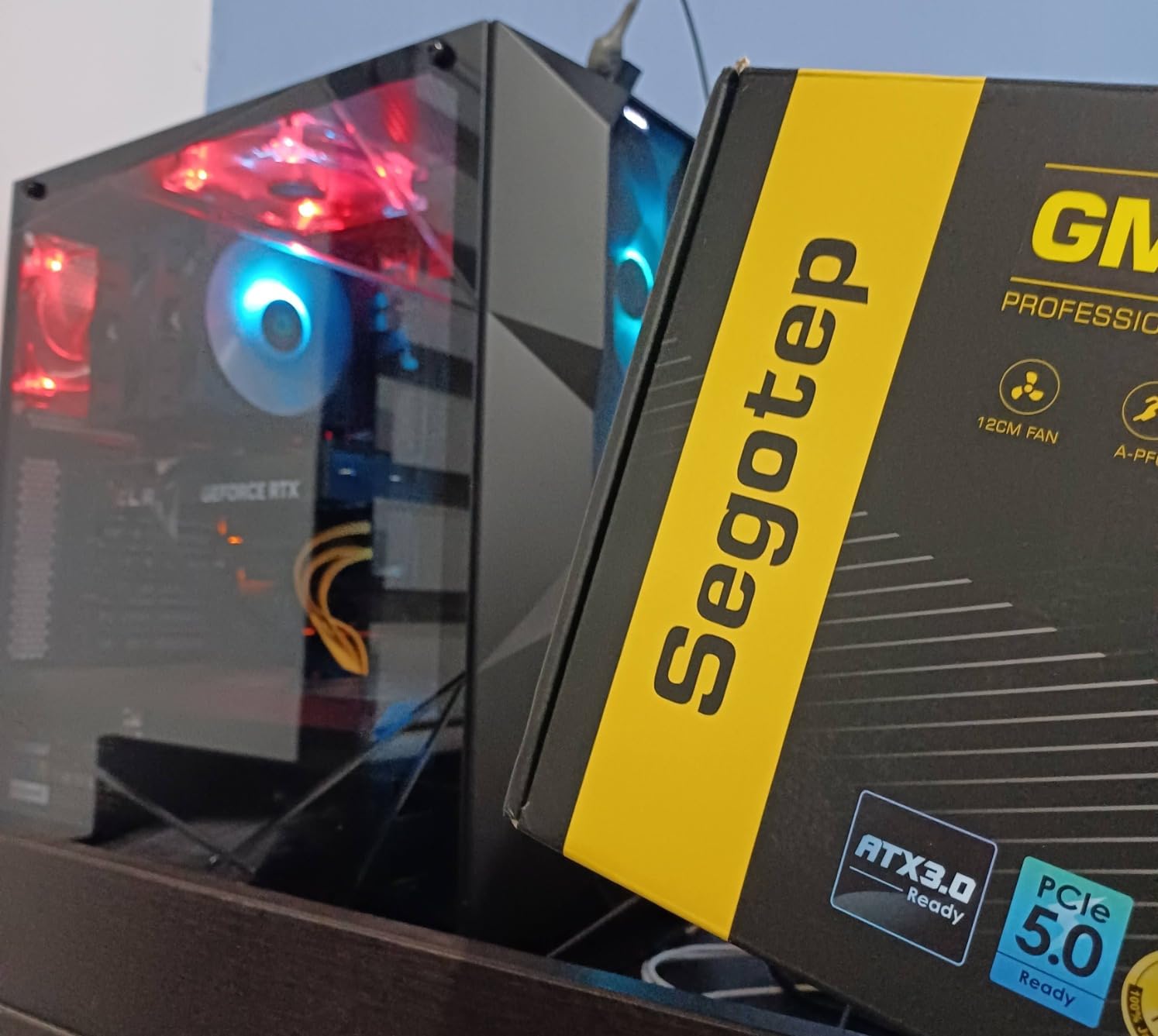 Segotep GM850 850W Power Supply, 80 Plus Gold Certified, PCIe 5.1 & ATX 3.1 customer photo 1
