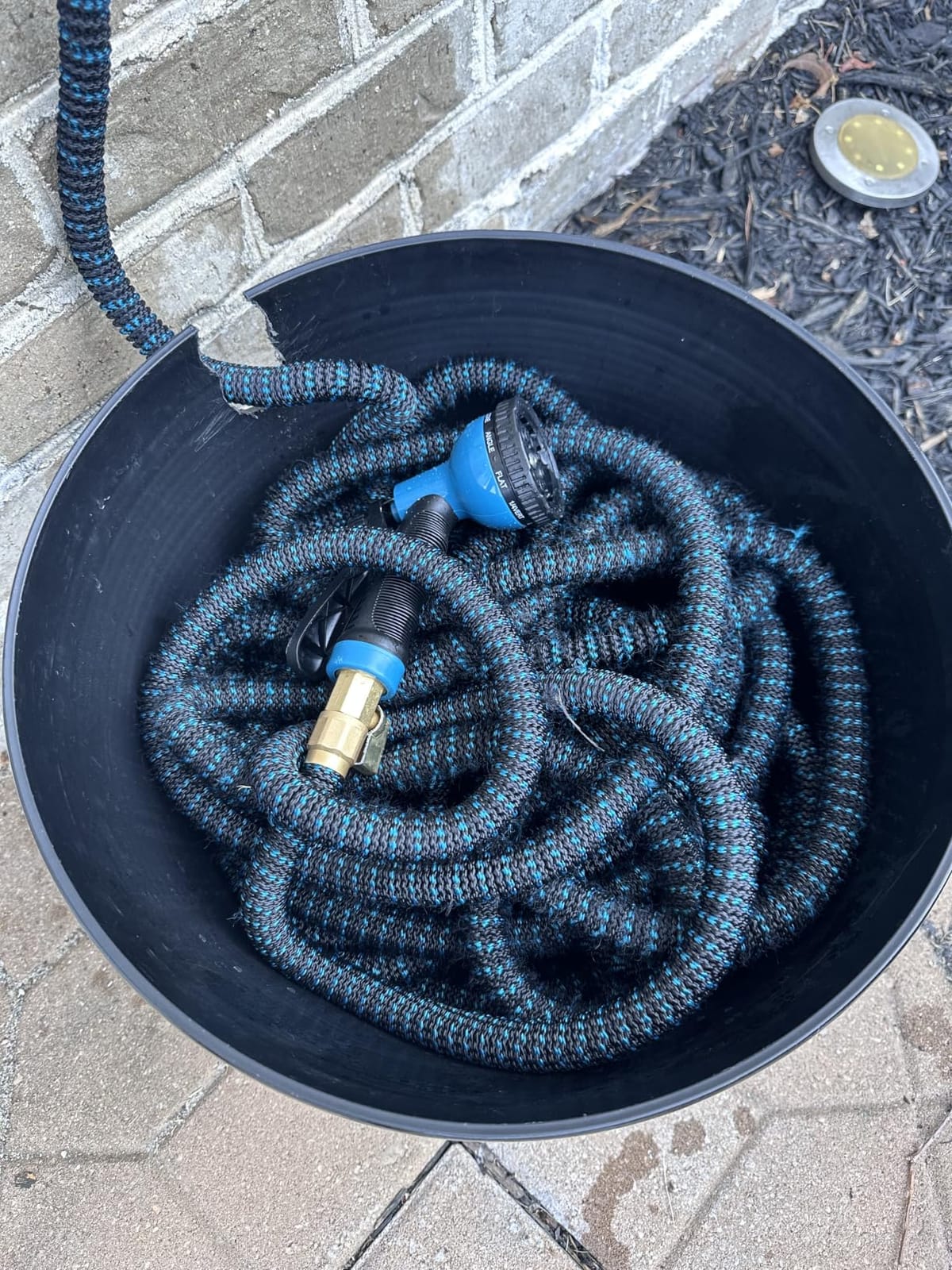 J&B XpandaHose 50ft Expandable Garden Hose, Lightweight, Brass Connectors customer photo 1