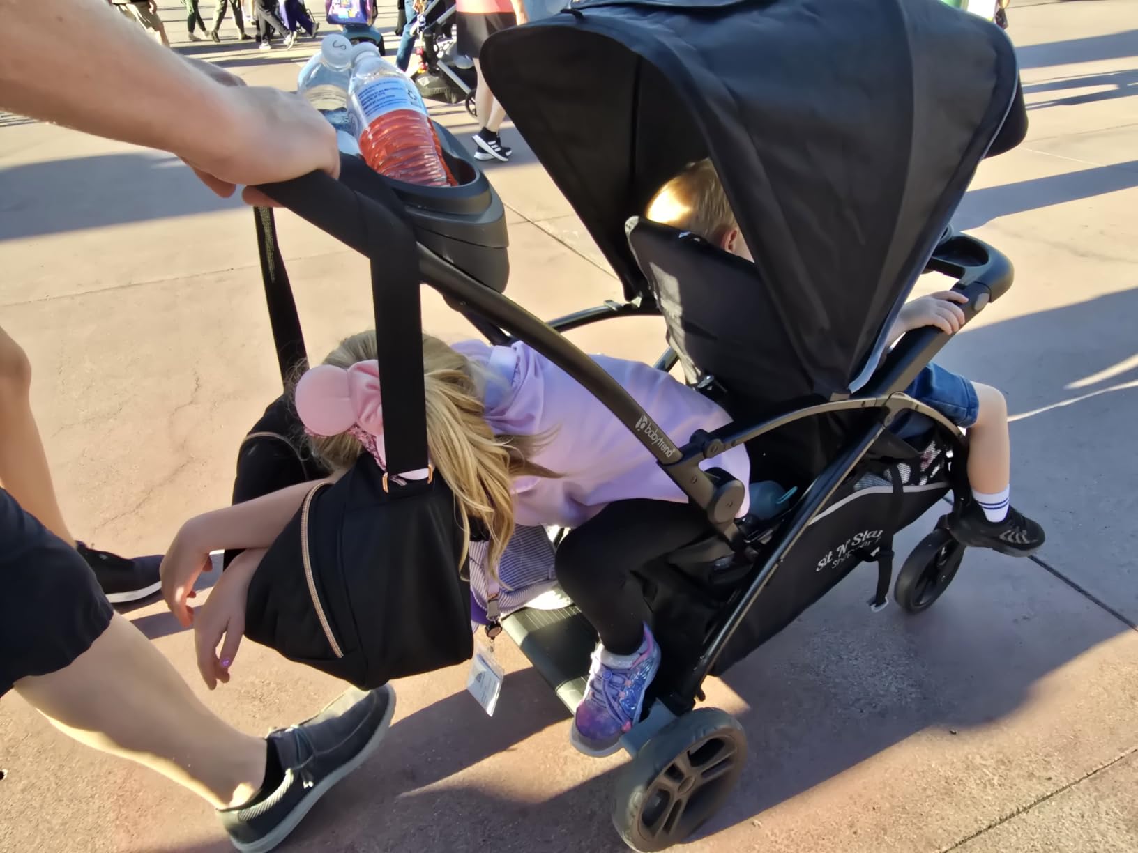 Baby Trend Sit N’ Stand® 5-in-1 Shopper Plus Stroller, Kona customer photo 1