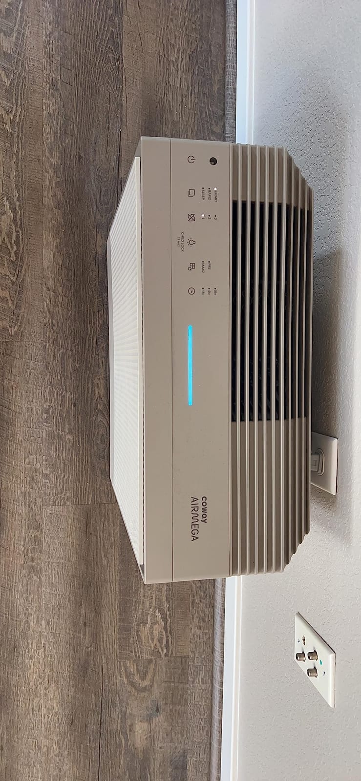 COWAY Air Purifiers for Home Large Room Up to 1,860 ft², Washable Pre-Filter and HEPA Filter for Smoke, Allergies, Pet Dander, Odor, AQI, Smart & Rapid Mode, Timer, 3yr Warranty, Airmega 250 customer photo 2