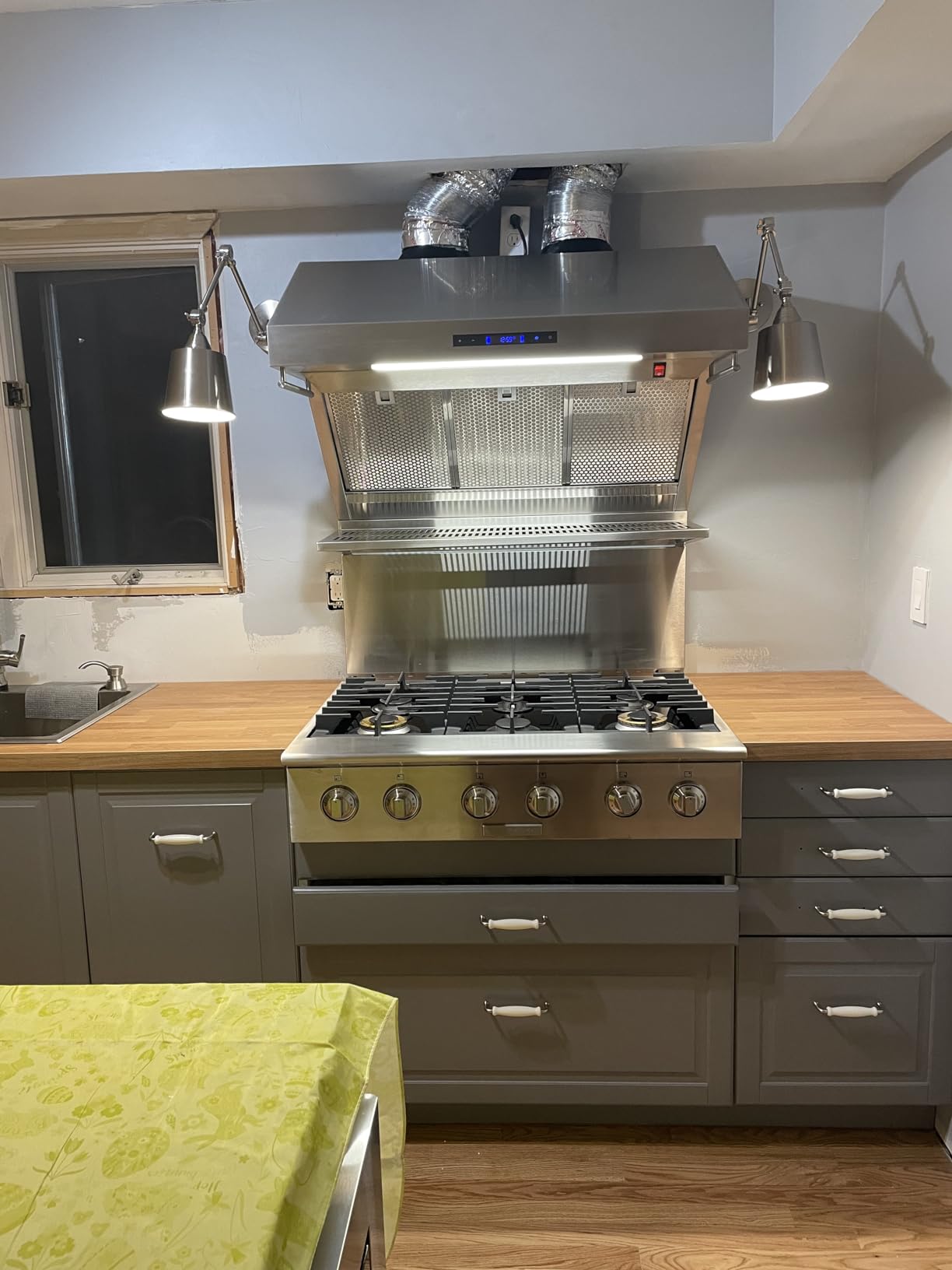 Forno Savona 36” Wall Mount Range Hood Stainless Steel, 1200 CFM, Baffle Filters customer photo 2