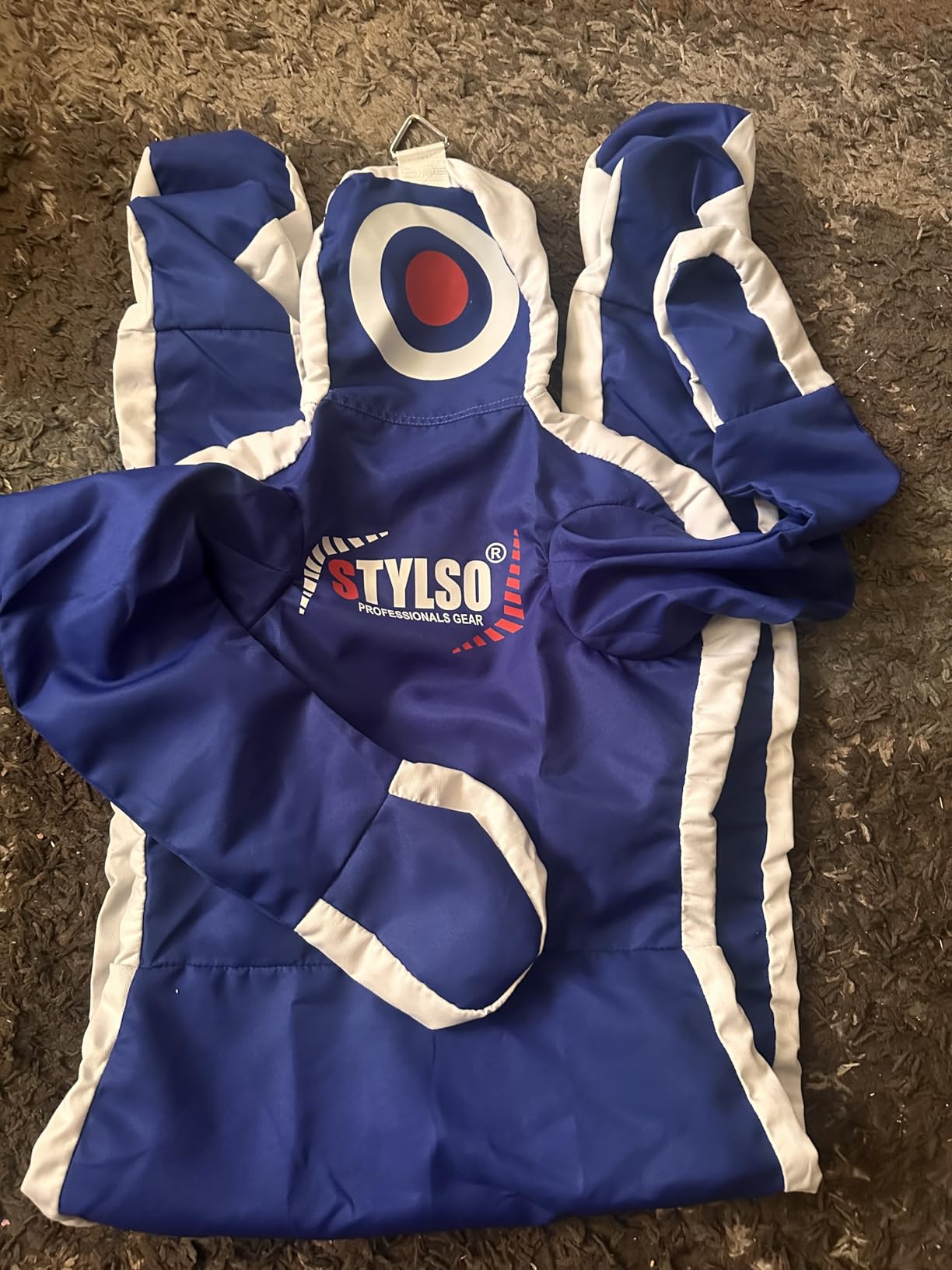 Unfilled Grappling Dummy – Adult Life Size Wrestling & BJJ Training Dummy, MMA Jiu Jitsu Judo Takedown & Throwing Practice, Heavy-Duty Triple-Stitched Canvas Submission Dummy customer photo 2